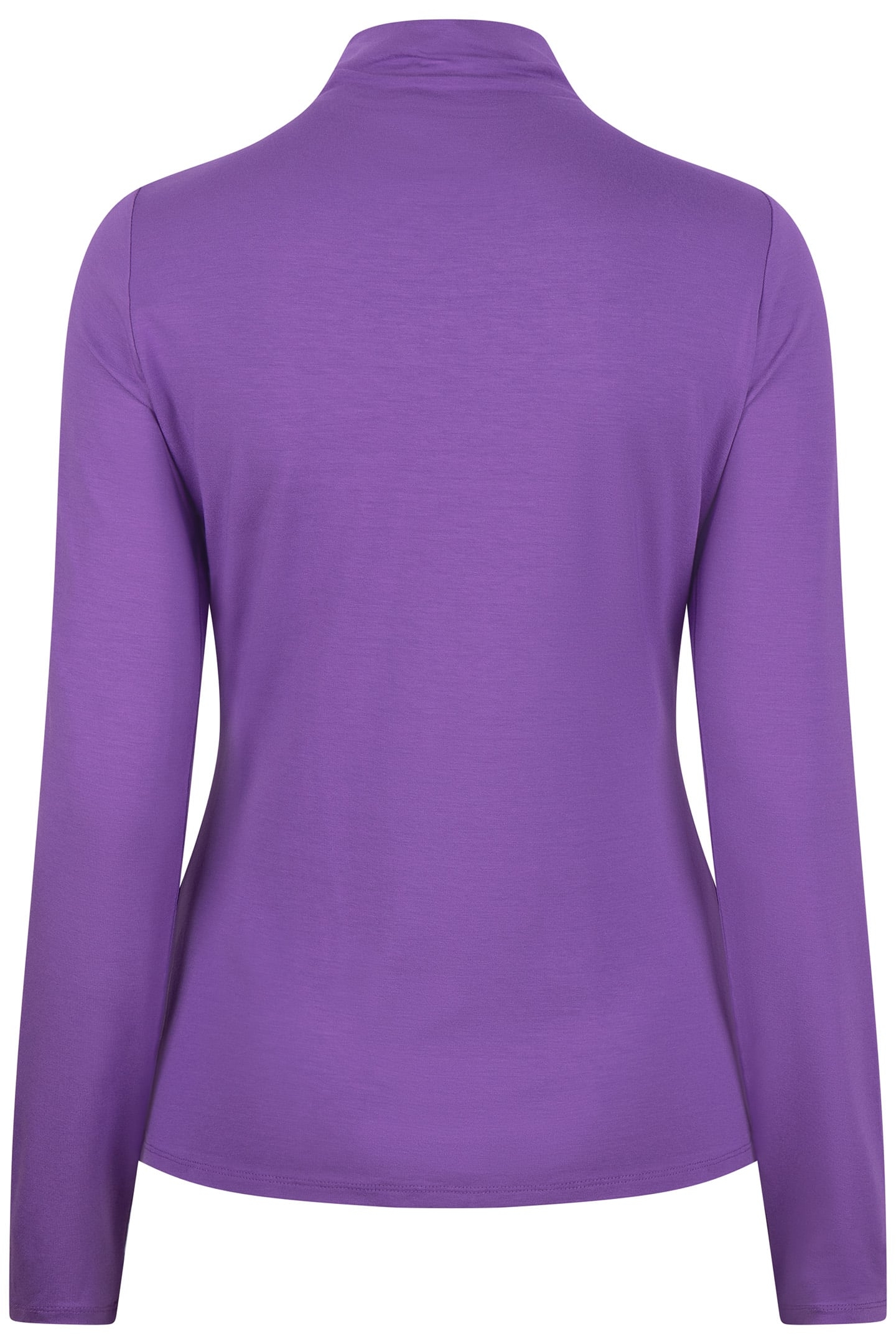 TOP SMOCKED NECKLINE SOLID SJ DEEP LAVENDER 6