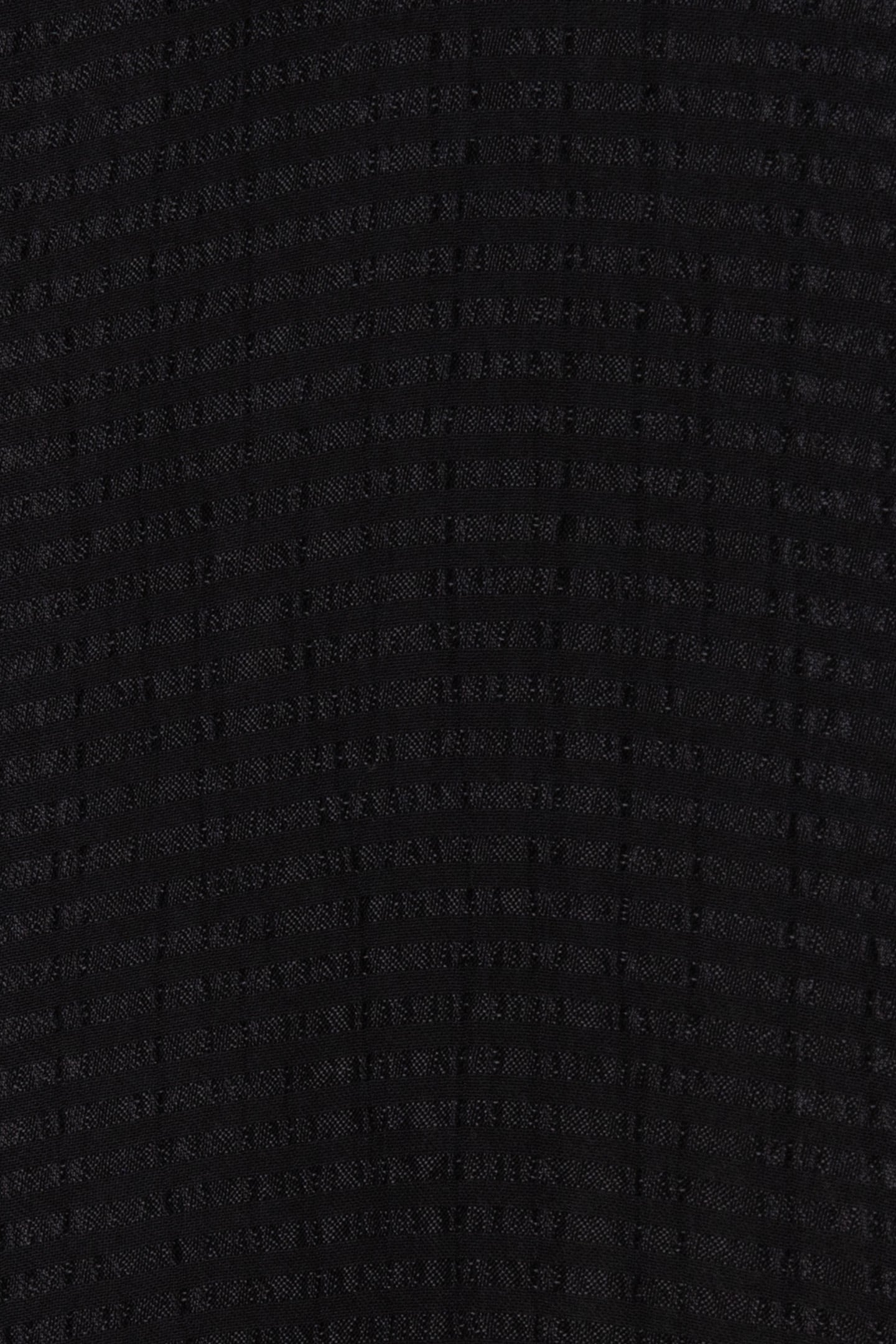 BLOUSE R-NECK STRUCTURE BLACK 8