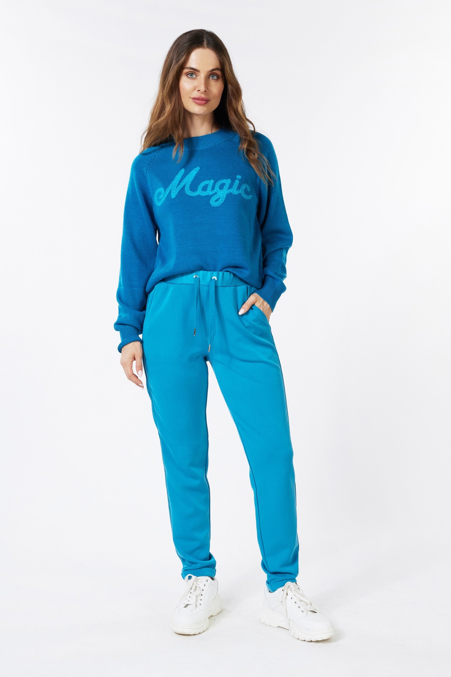 TROUSERS JOGGER MODAL PETROL 2