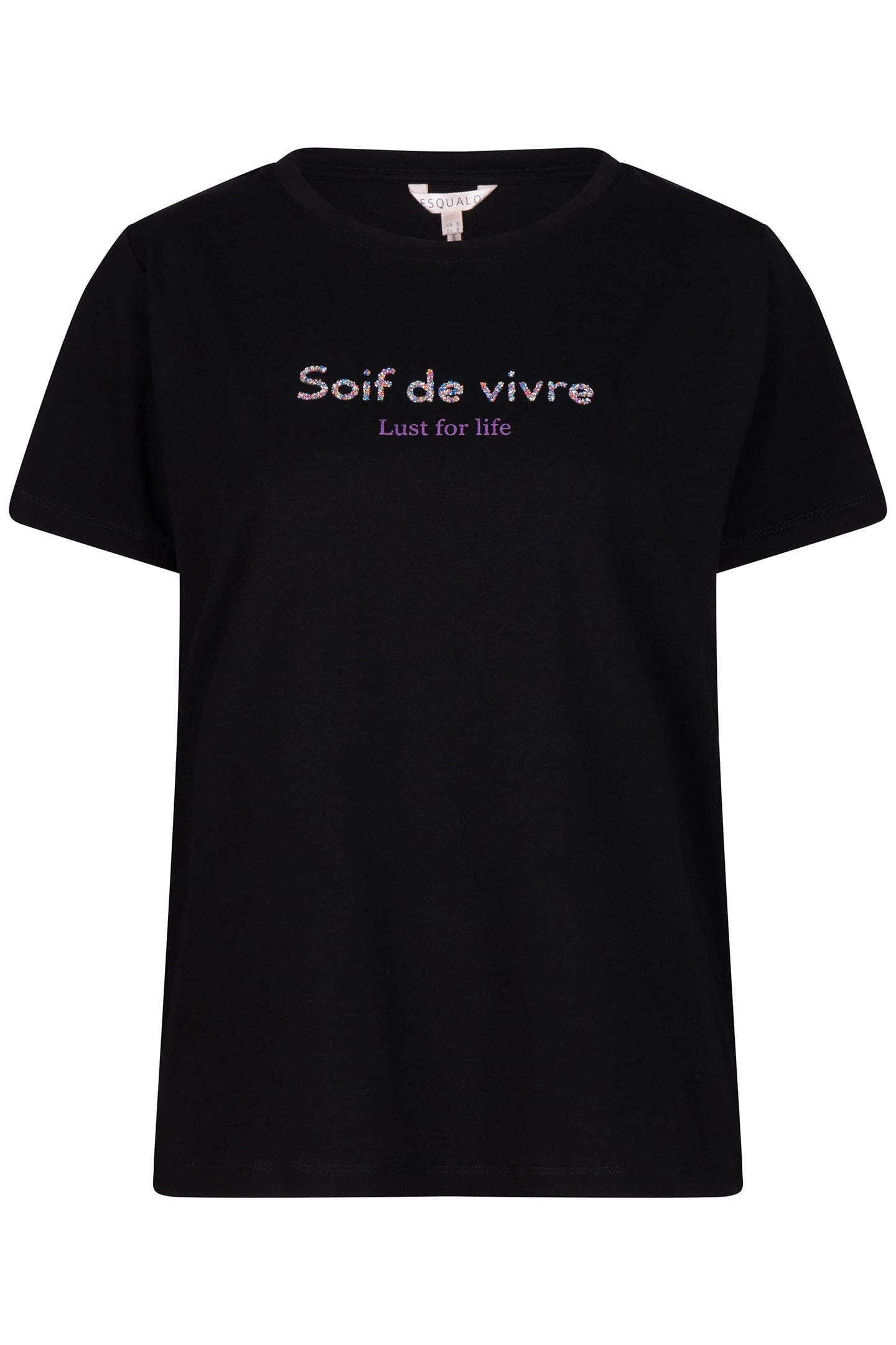 T-SHIRT SOIF DE VIVRE BLACK 5