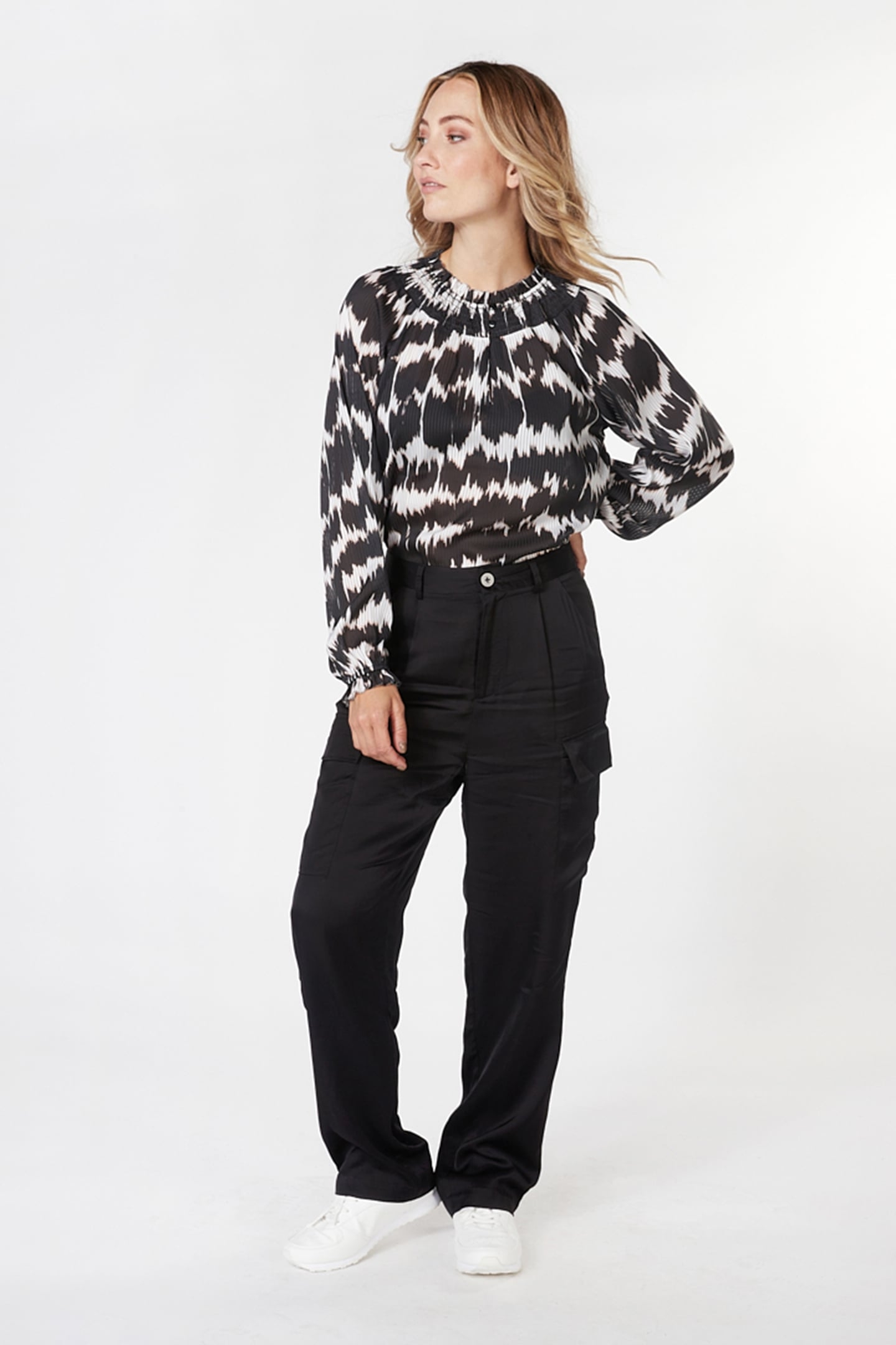 BLOUSE RAGLAN ABSOLUTE ILLUSION PRINT 2