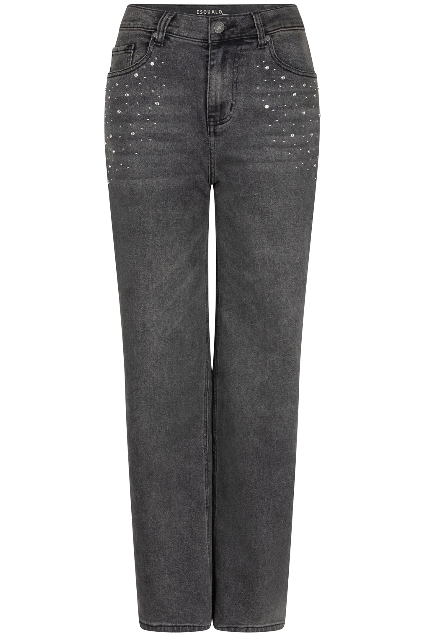 TROUSERS JEANS EMBELLISHMENT BLACK 4