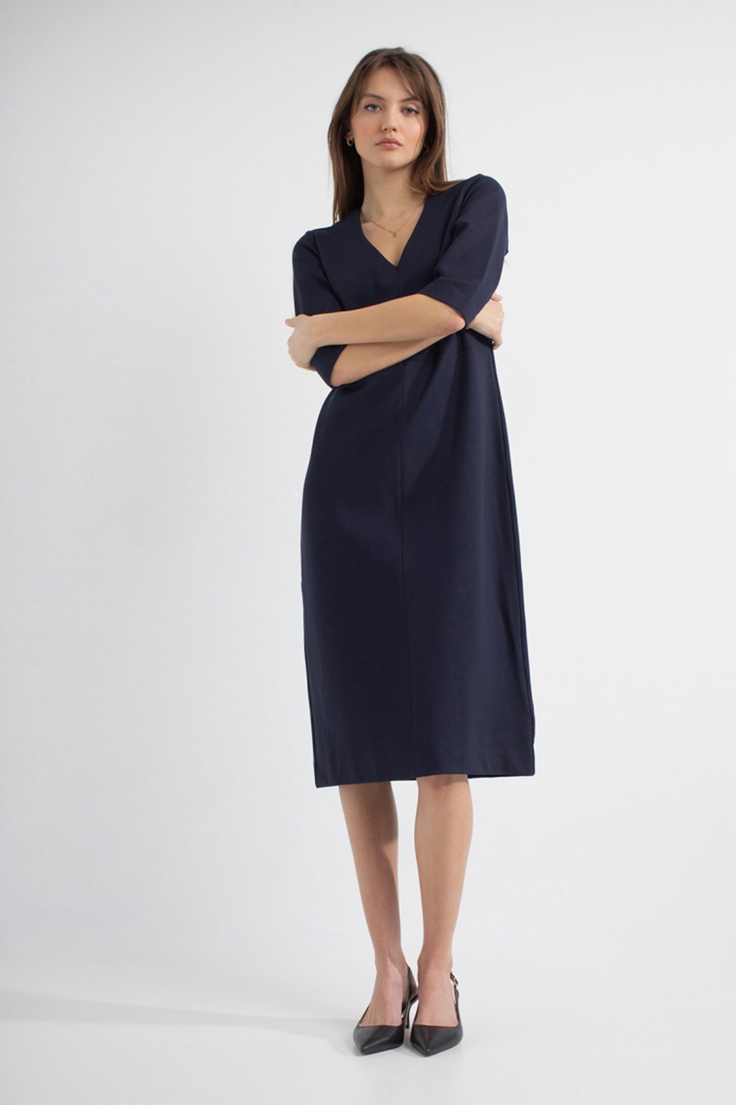 PIPPA DRESS NAVY 1