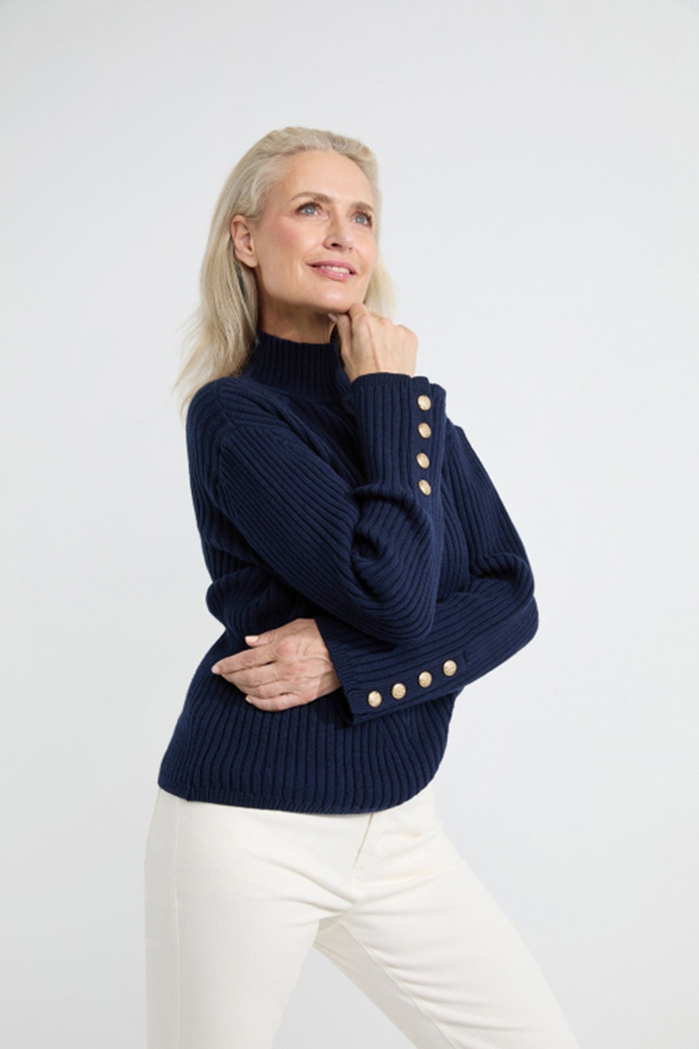 AISHA SWEATER NAVY 3