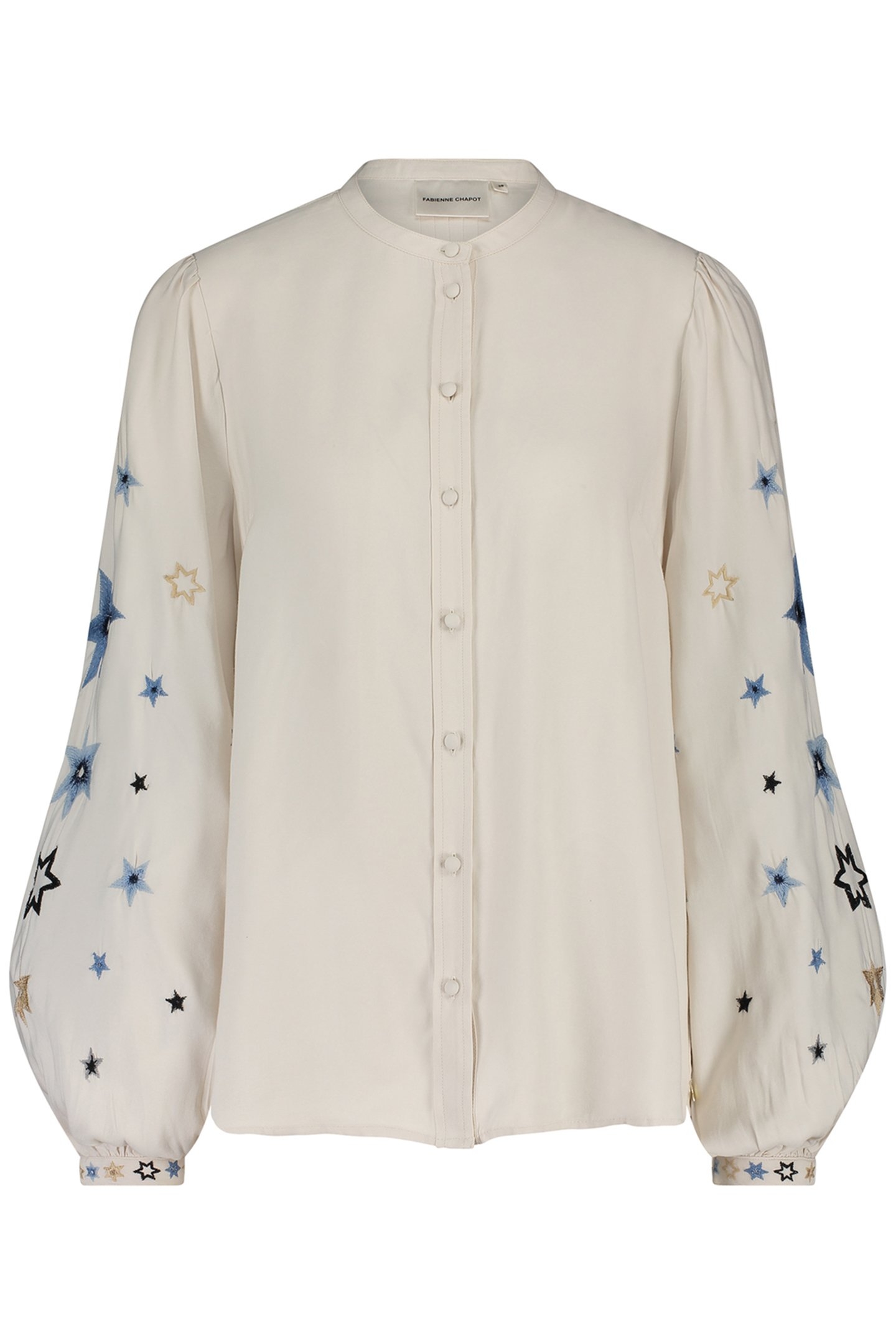 HARRY BLOUSE WARM WHITE/BLUE 4