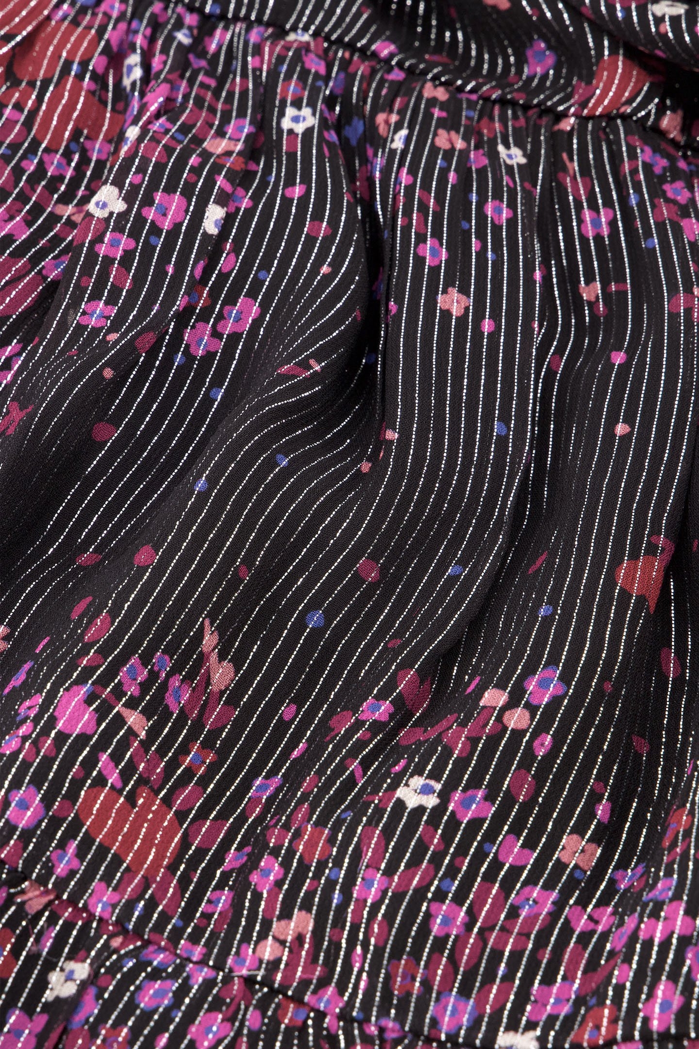 ROMY DRESS BLACK/RASPBERRY 5