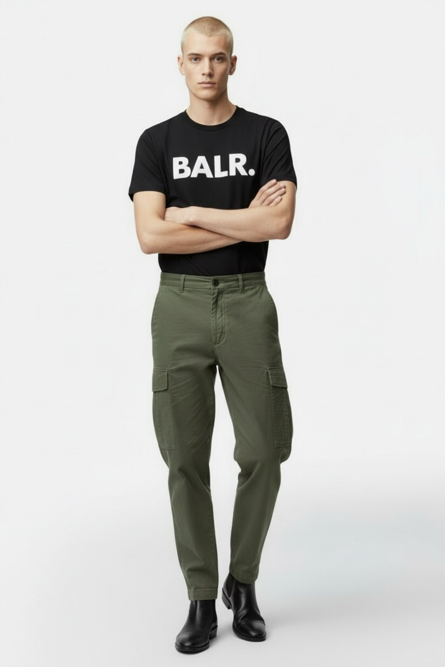 STAFF T-SHIRT MEN BLACK 1