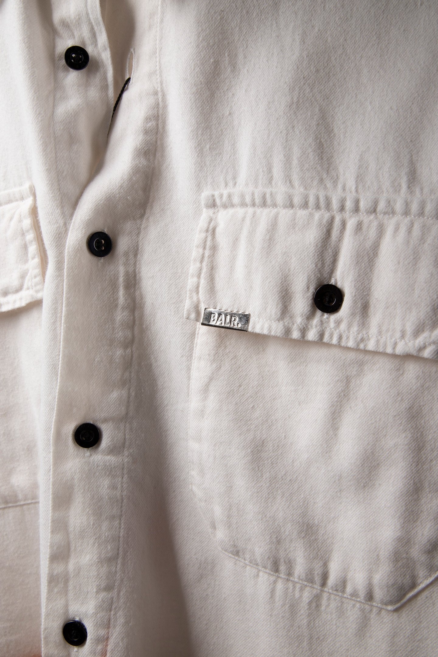 SOLID DIP DYE OVERSHIRT OFF WHITE 4