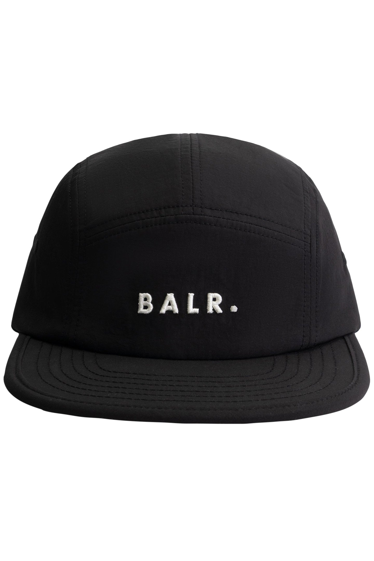 LOGO 5-PANEL CAP JET BLACK 1