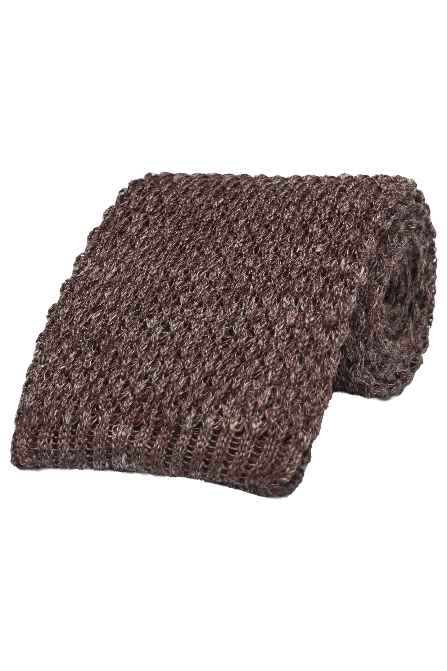 TIE-KNITTED-BROWN BROWN 1