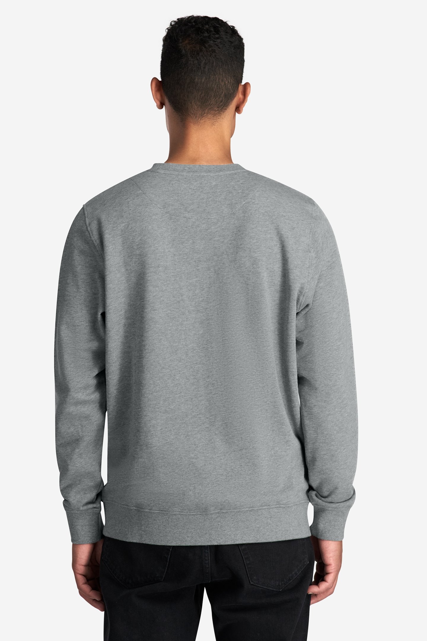 SWEATSHIRT HANK HEARTS GREY 2