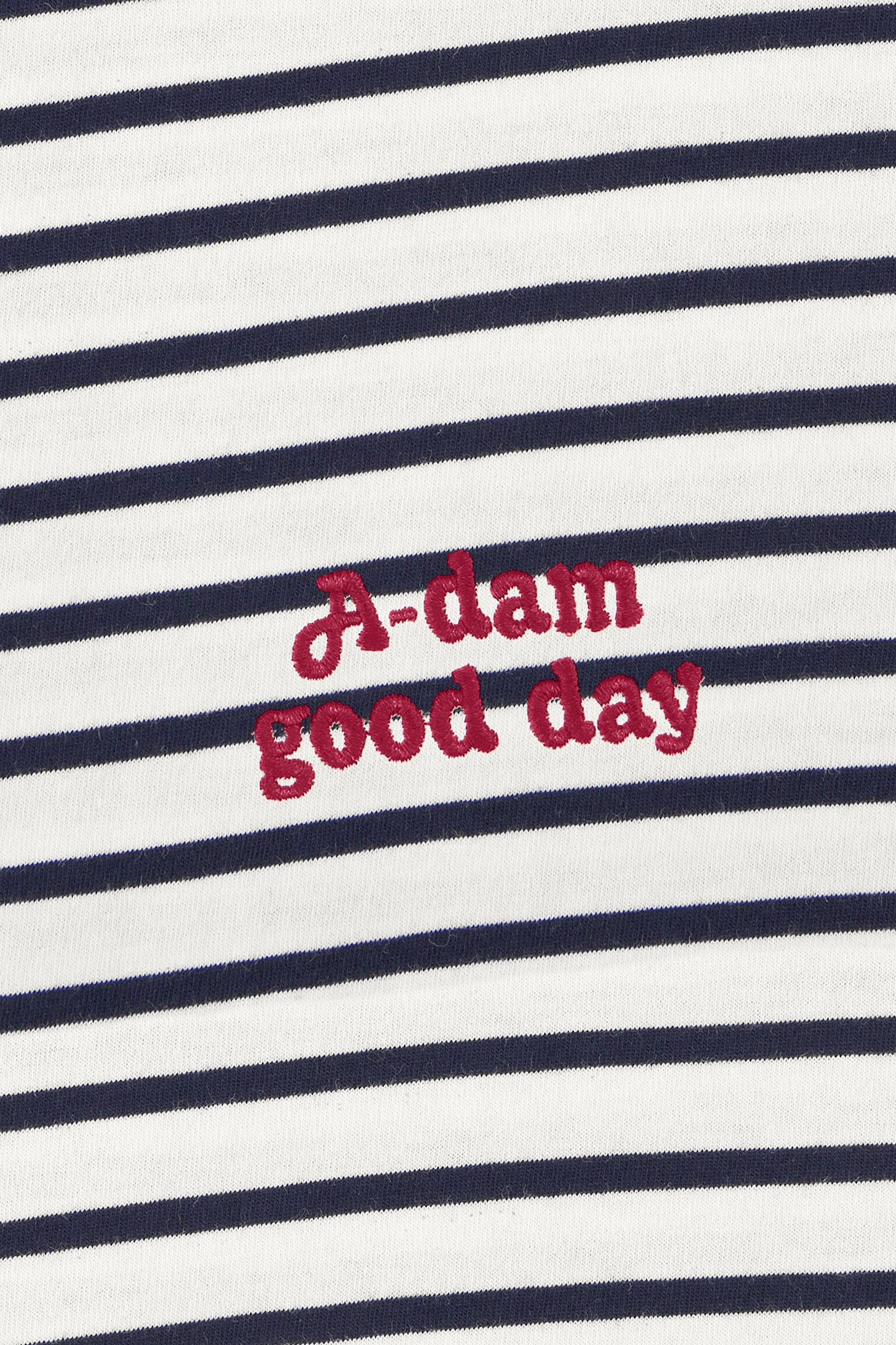 T-SHIRT BLUE STRIPED GOOD DAY MEDIEVAL BLUE 4