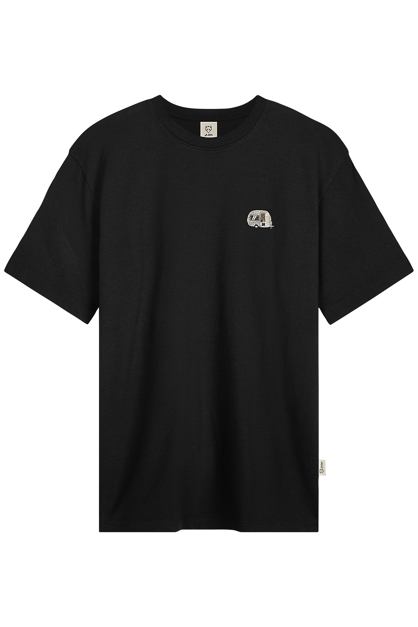 T-SHIRT BLACK CARAVAN BLACK 1