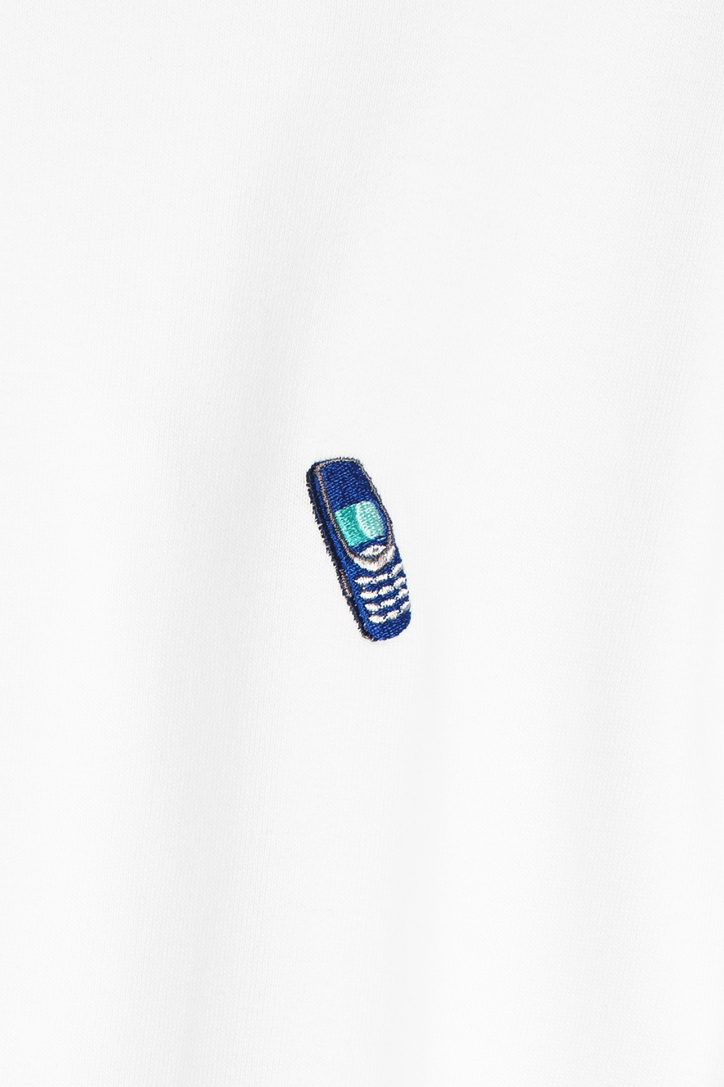 T-SHIRT WHITE MOBILE WHITE 4