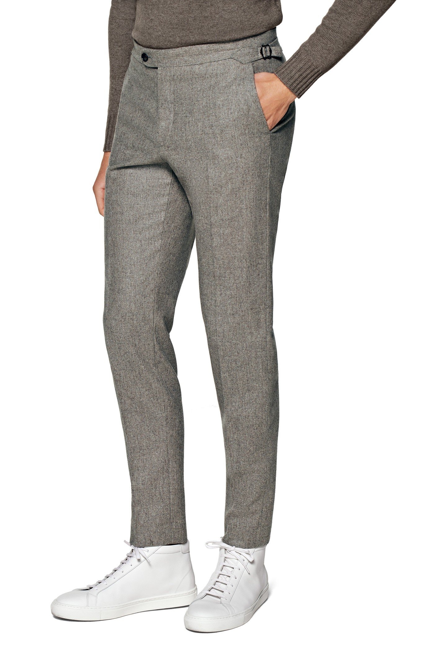TROUSERS-LIGHT-BROWN TAUPE 5