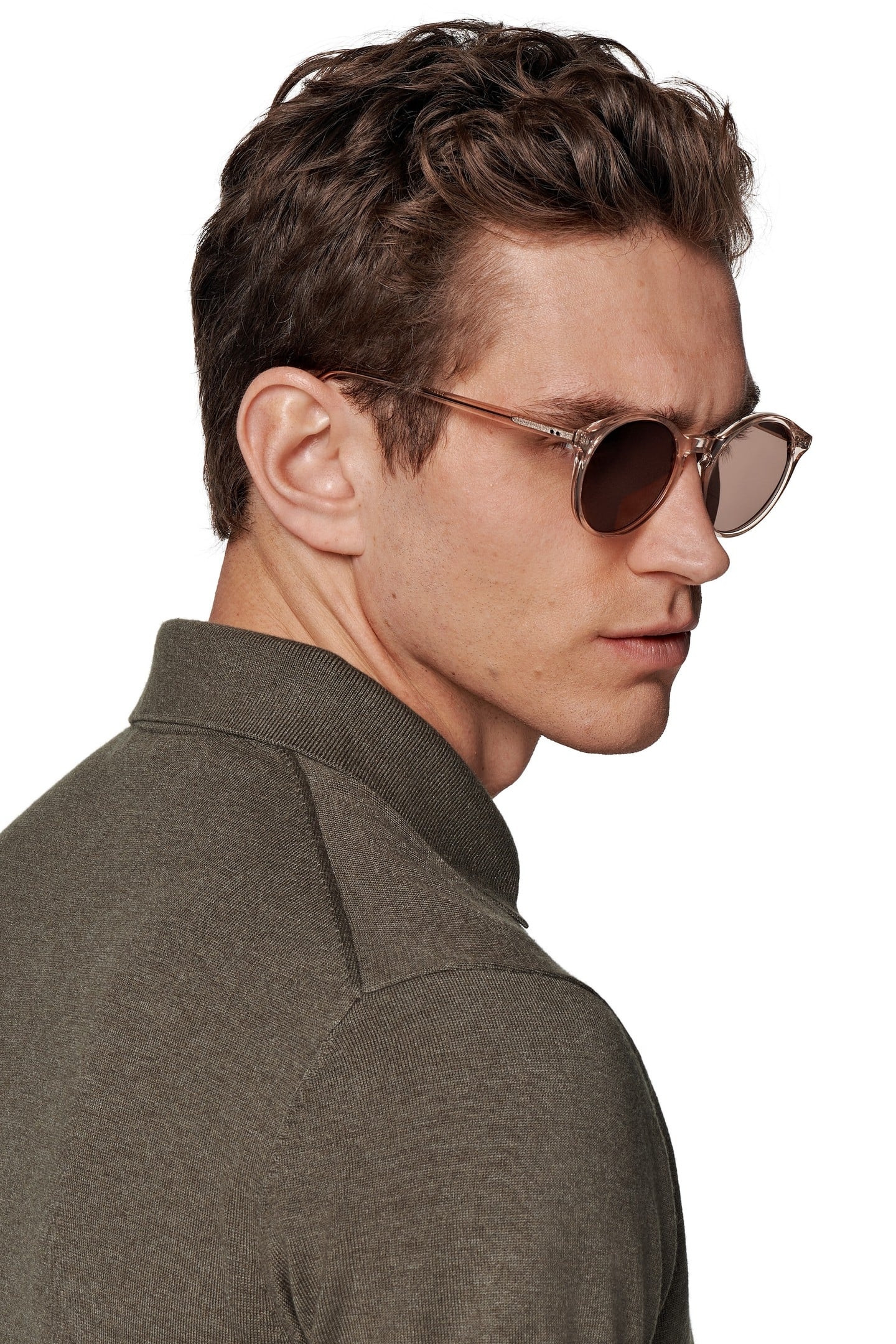 BUTTONLESS POLO TAUPE LUX TAUPE 8