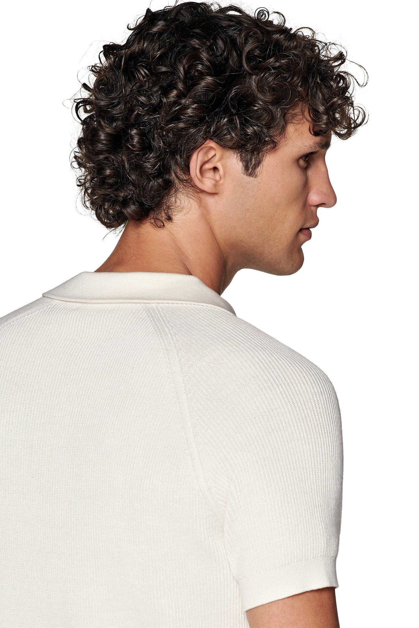 BUTTONLESS POLO RIB OFF WHITE OFF-WHITE 5