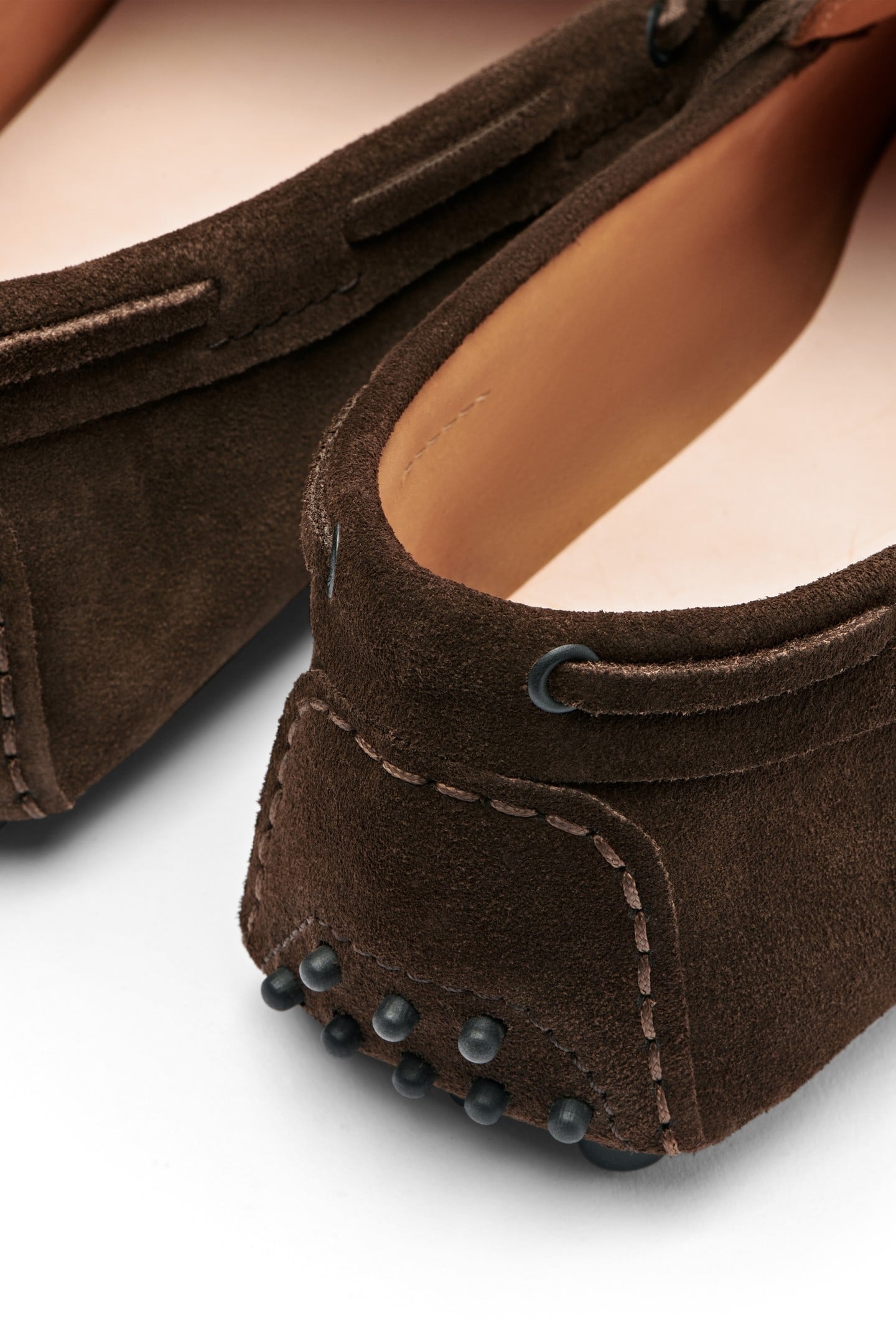 SUEDE-DRIVERMOCCASIN-MID BROWN MID BROWN 8