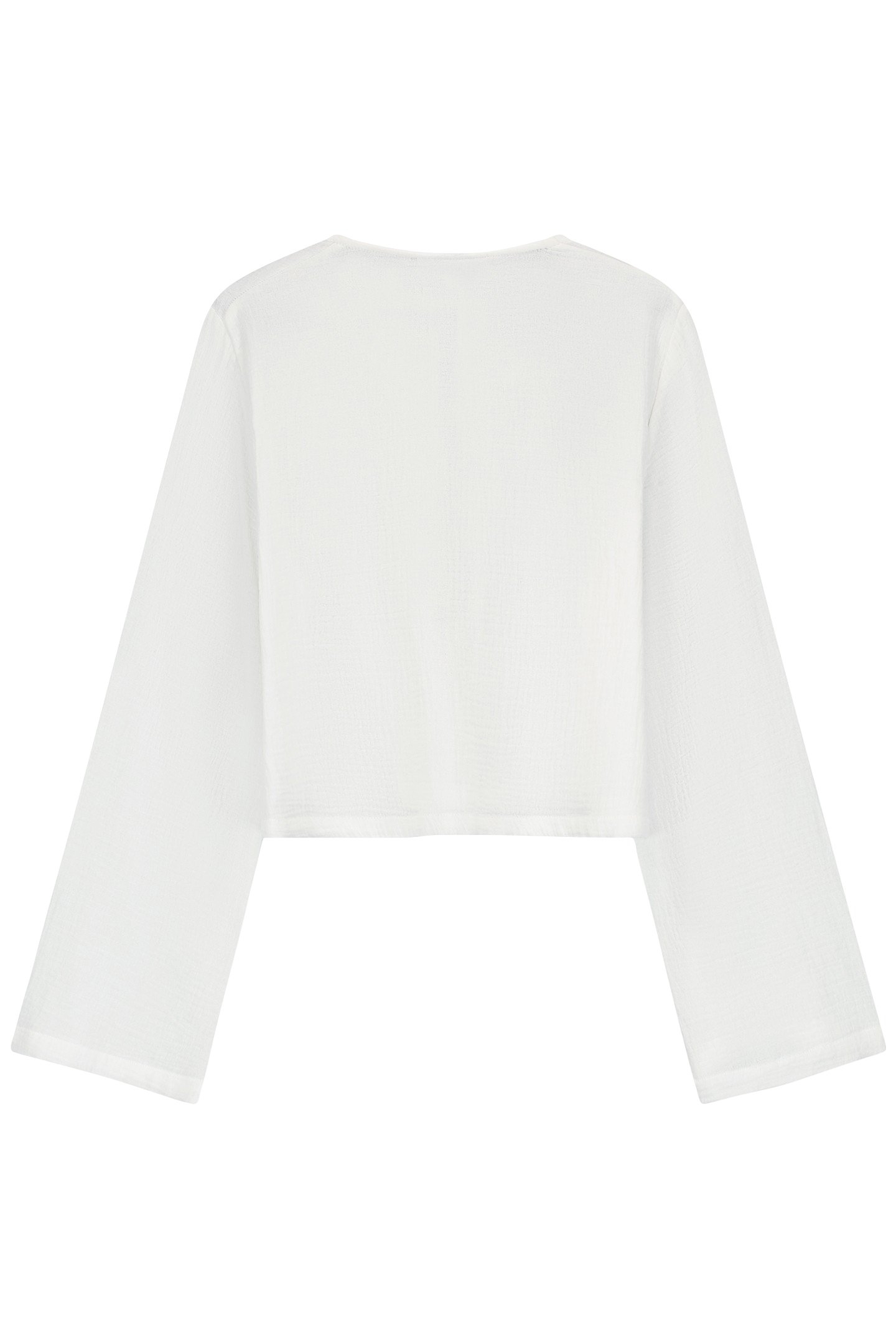 NOUS SOMMES LABELS – GEORGIE MUSLIN BLOUSE WHITE 2