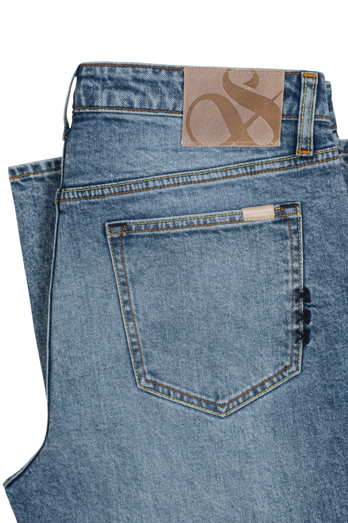 STRAIGHT FIT MARIN WASH JEAN NAVY COMBO 5