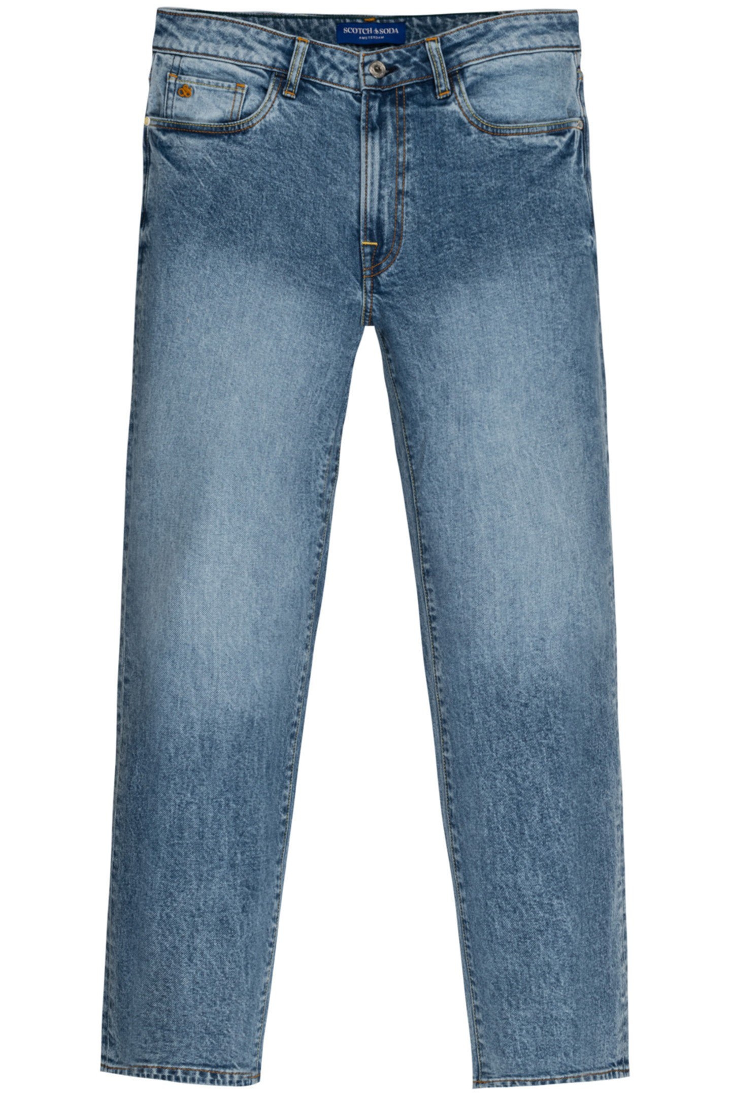 STRAIGHT FIT MARIN WASH JEAN NAVY COMBO 1