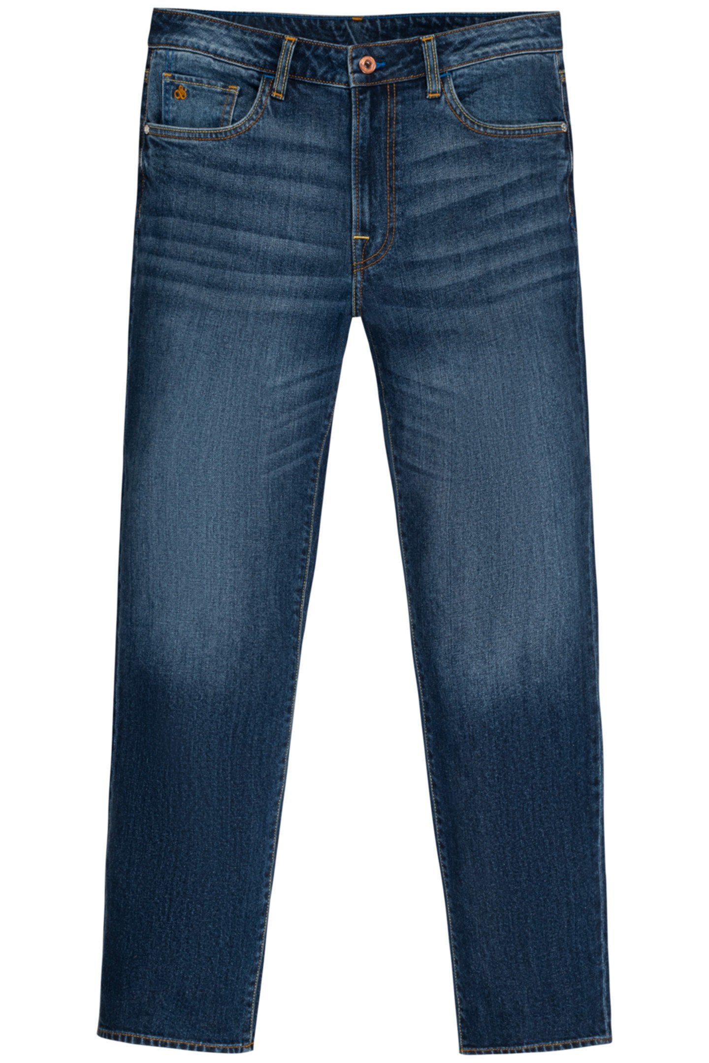 STRAIGHT FIT VAN HORN JEAN NAVY/BRIGHT 1