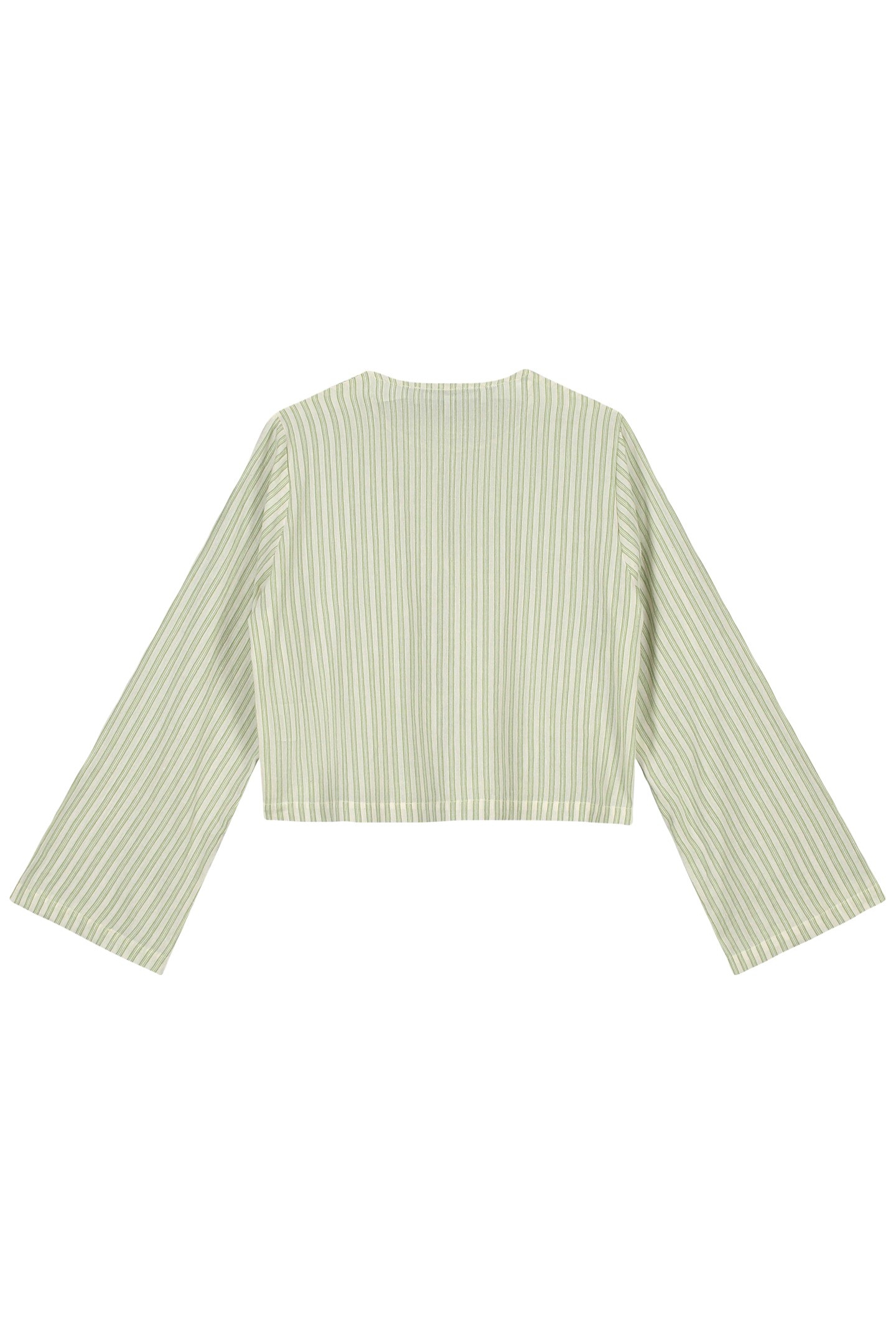 NOUS SOMMES LABELS – GEORGIE BLOUSE GREEN 2