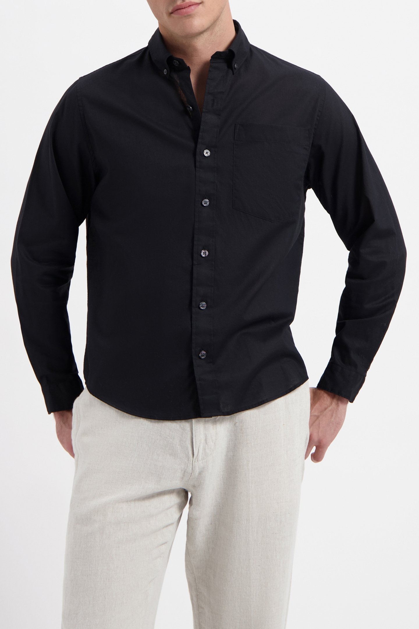 WAL – NOAH SHIRT BLACK 1