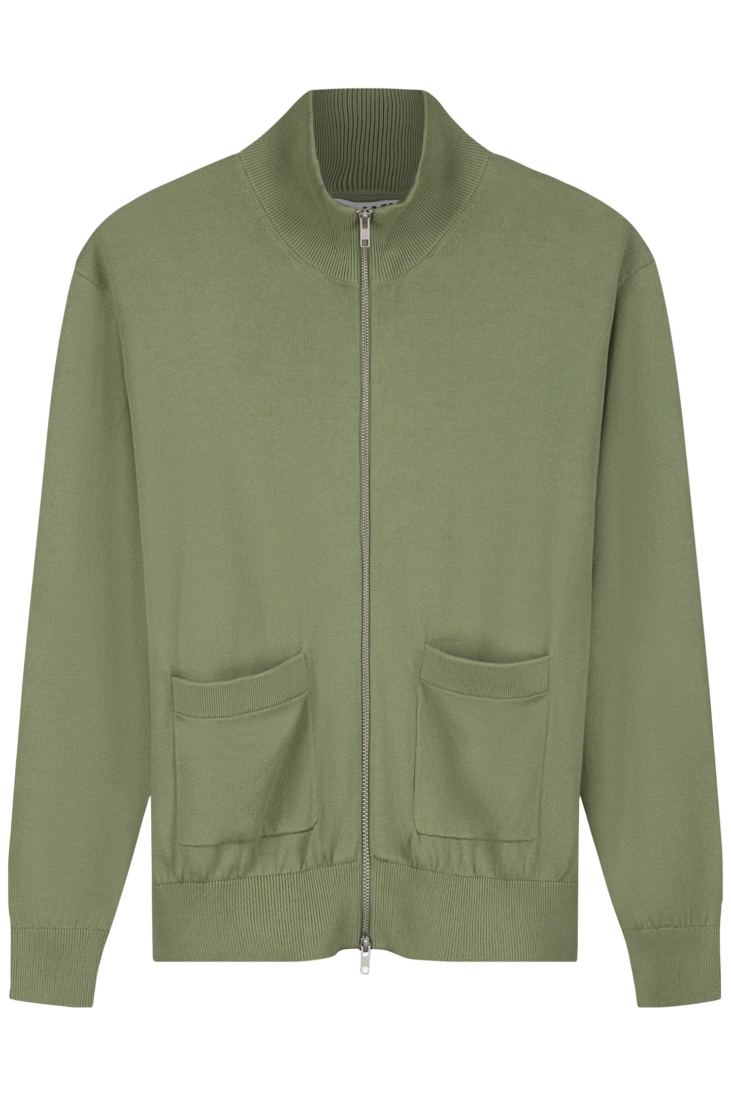 WAL – BLAKE ZIP CARDIGAN LIGHT GREEN 4