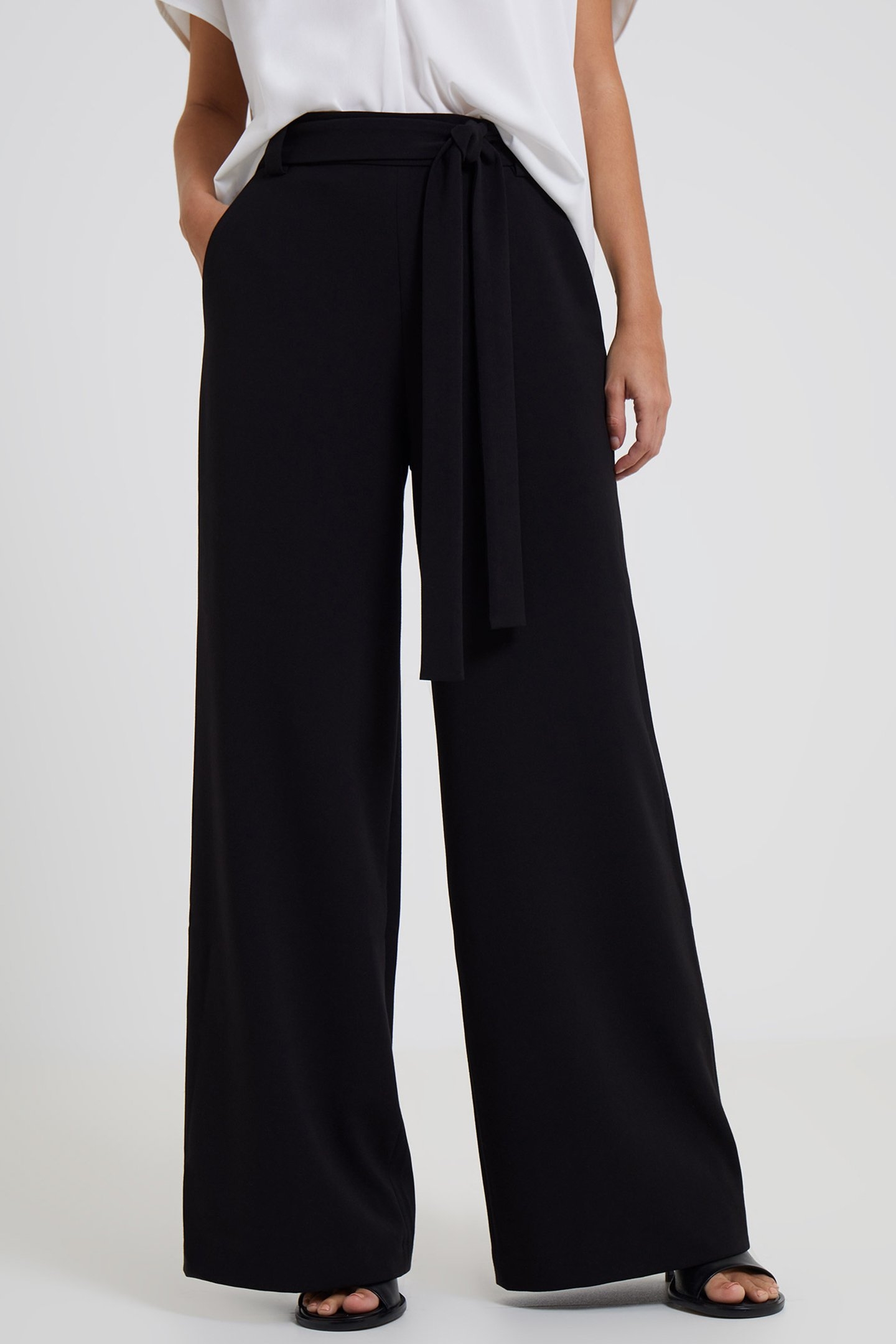 WHISPER FULL LGTH PALAZZO BLACK 1