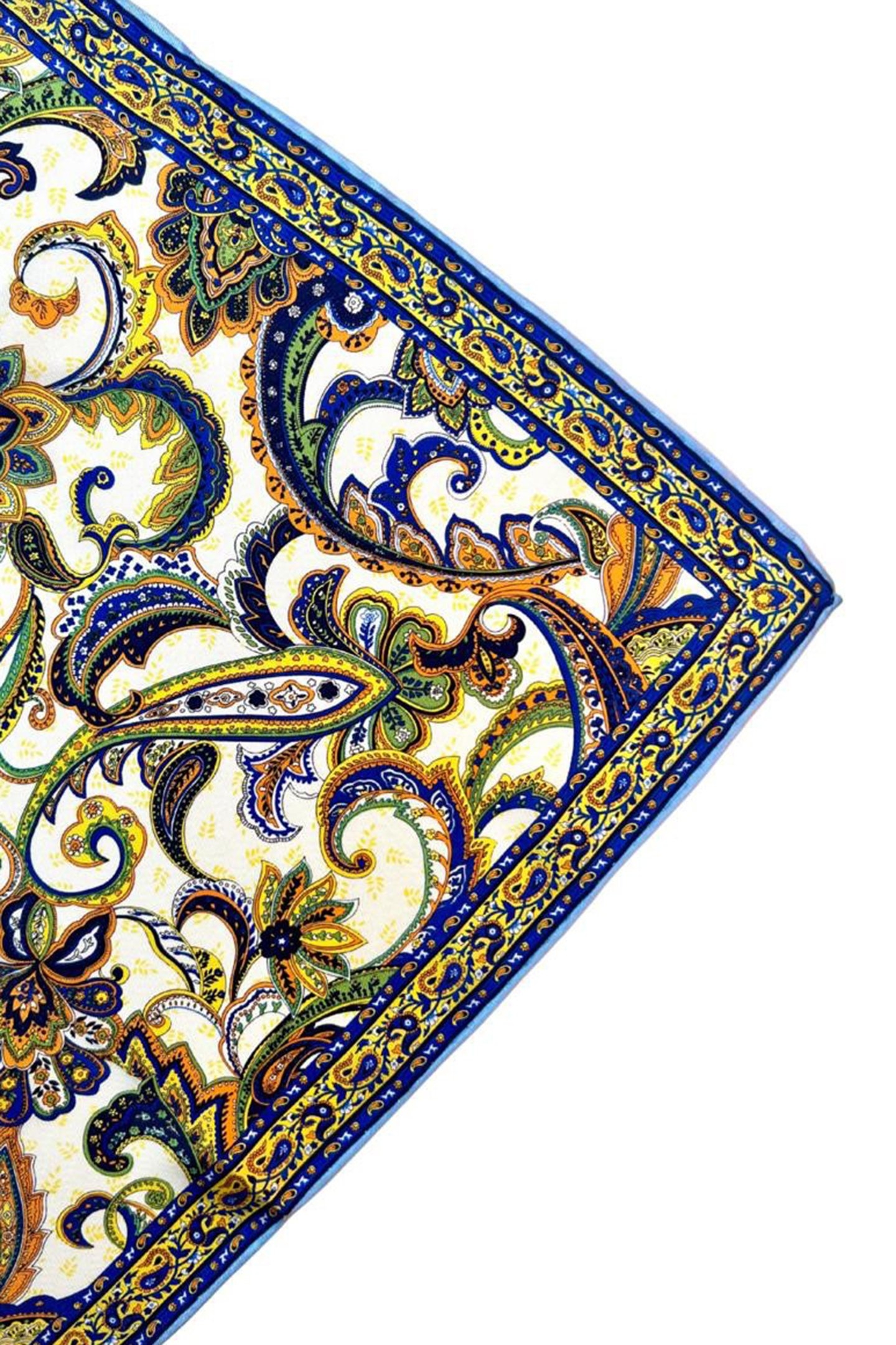 SCARF BURANO SMALL 583 BLUE 3