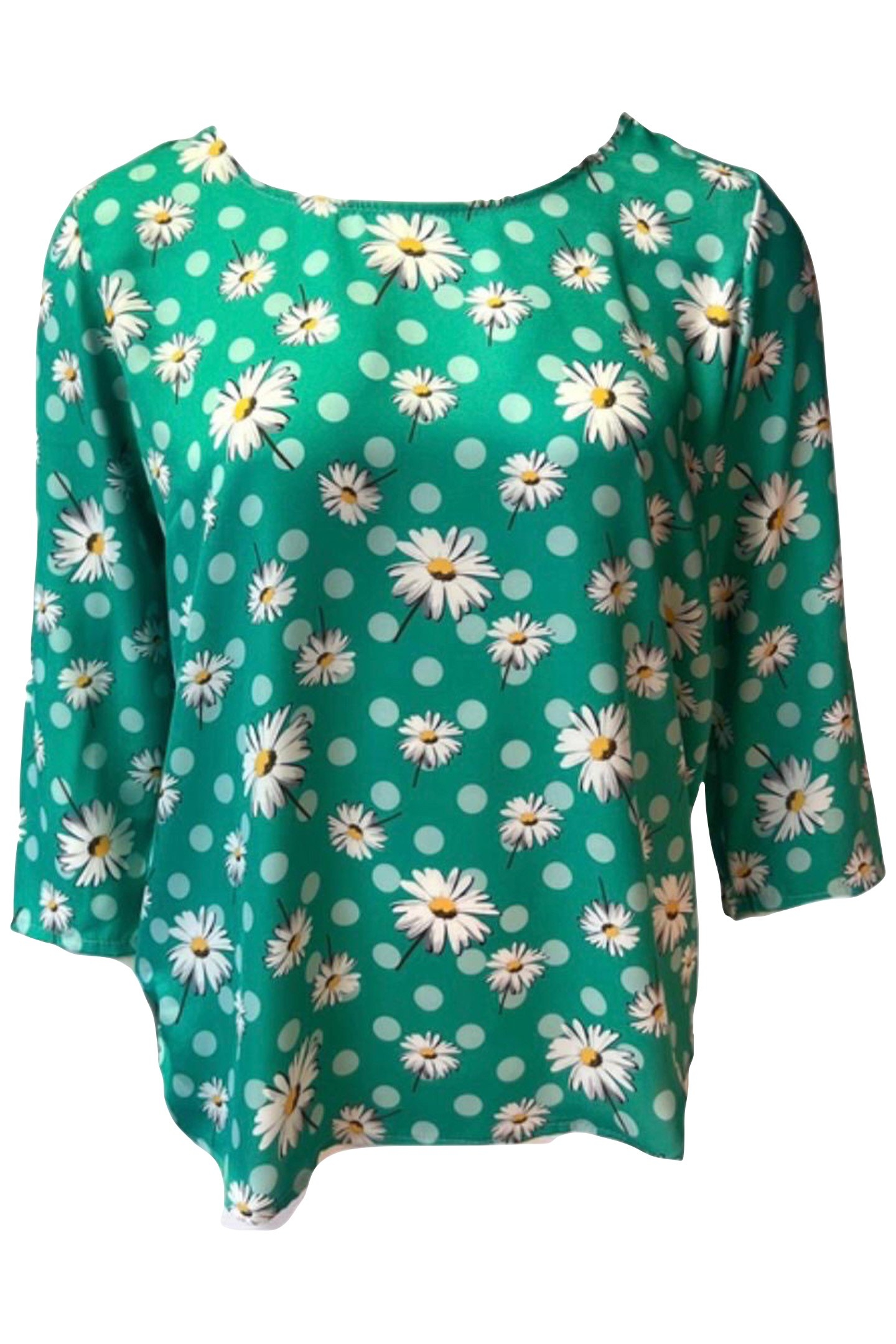 BLOUSE GENOVA 001 GREEN 1