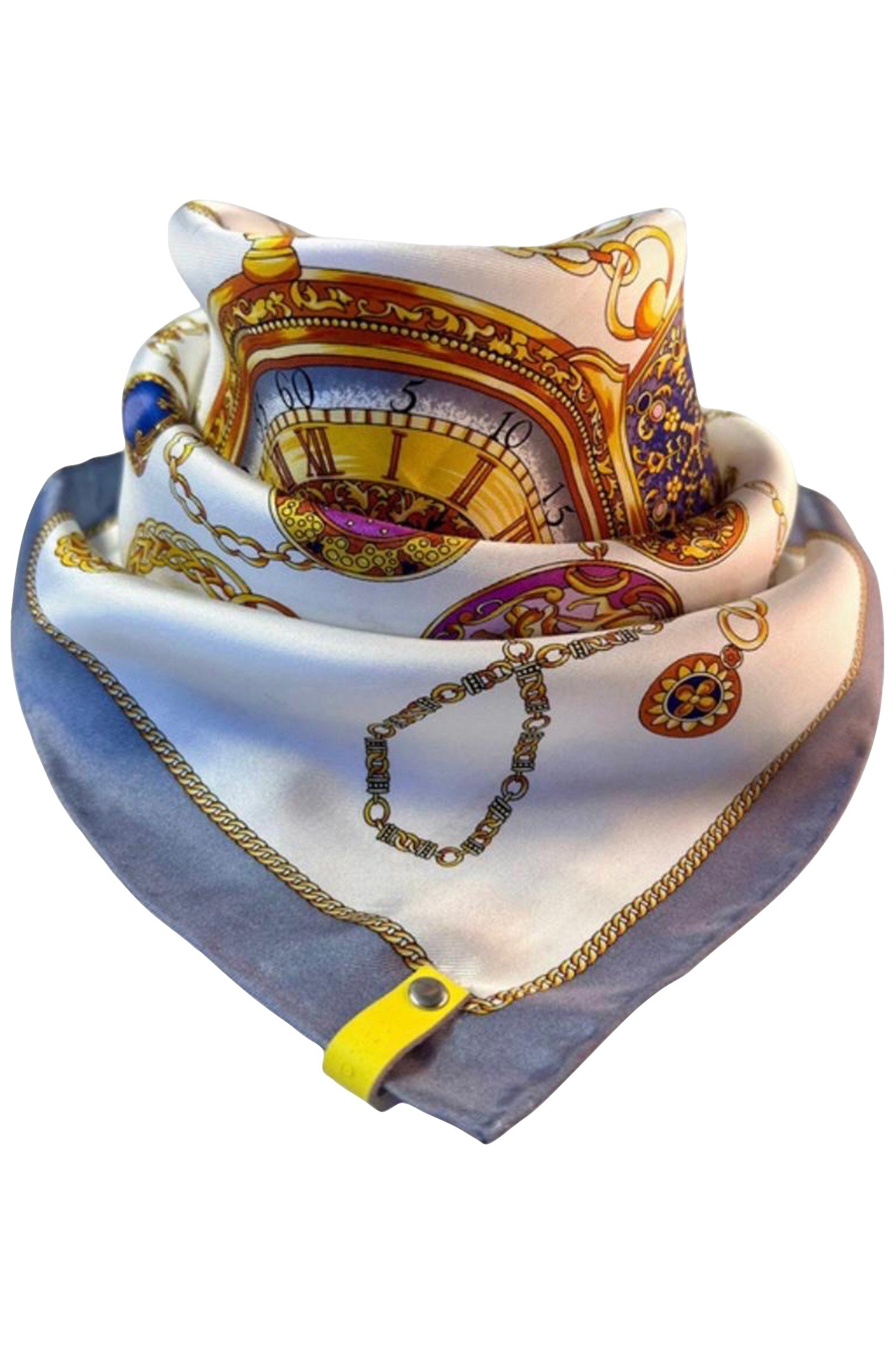 SCARF BURANO SMALL 434 GREY,OFF WHITE 2