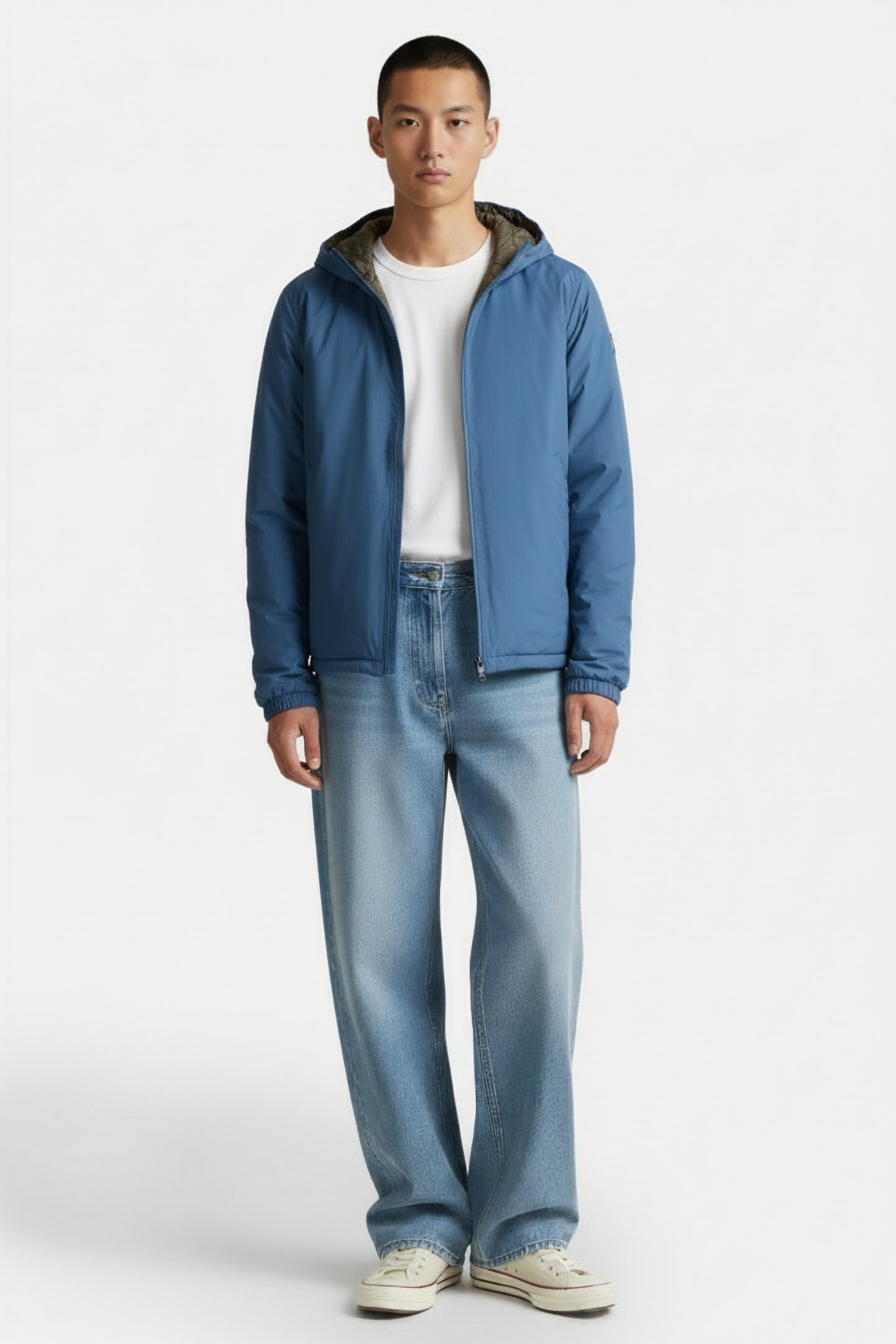 MAT DOWN JACKET DARK DENIM 2