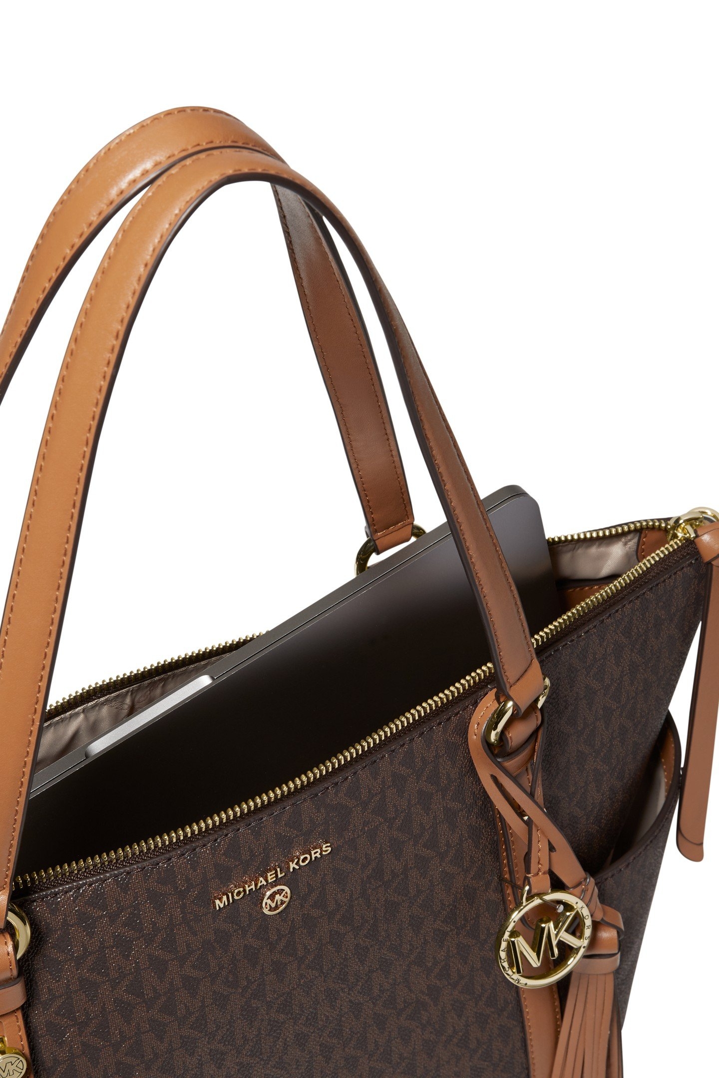 LARGE TOTE BAG BROWN/ACORN 3