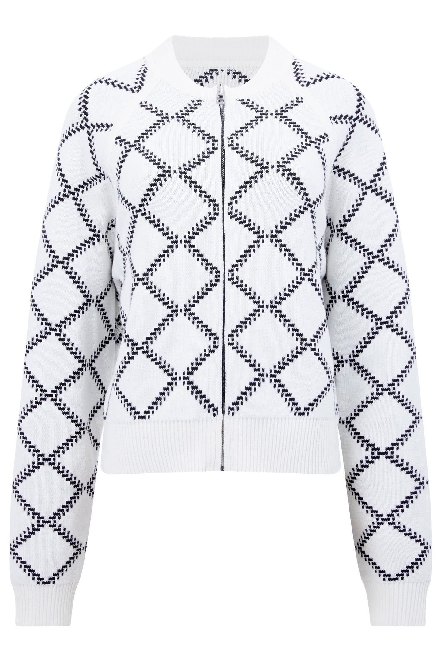 ODESSA REVERSIBLE CHECKS CARDI SUMMER WHITE 4