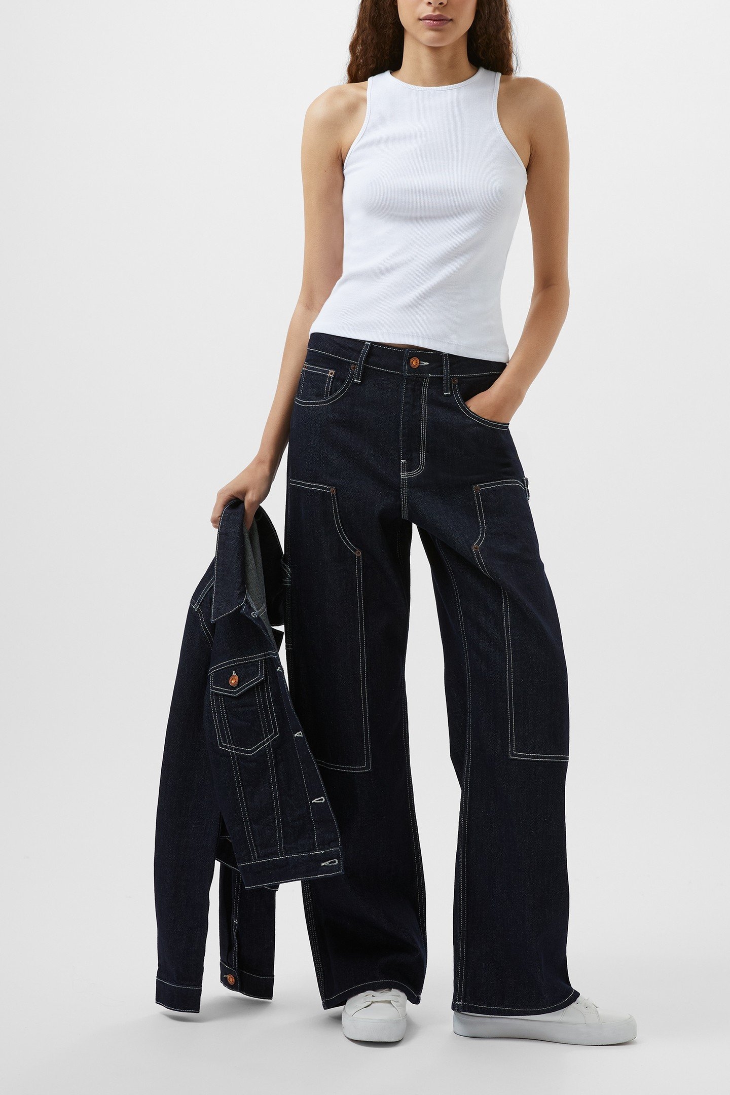 DENVER DENIM RELAXED JEAN CLEAN INDIGO DENIM 1