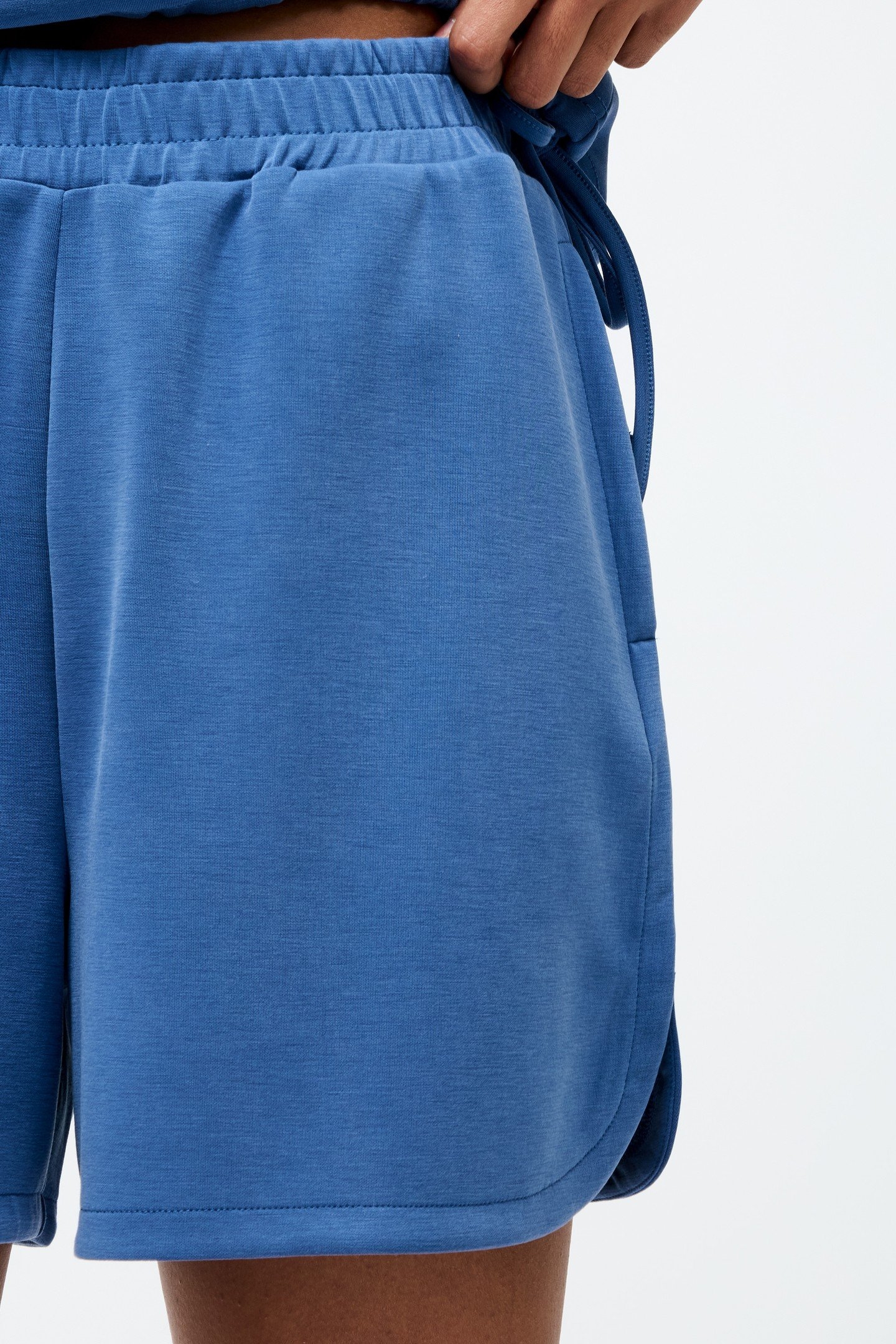 WREN SWEAT SHORTS SLATE BLUE 4