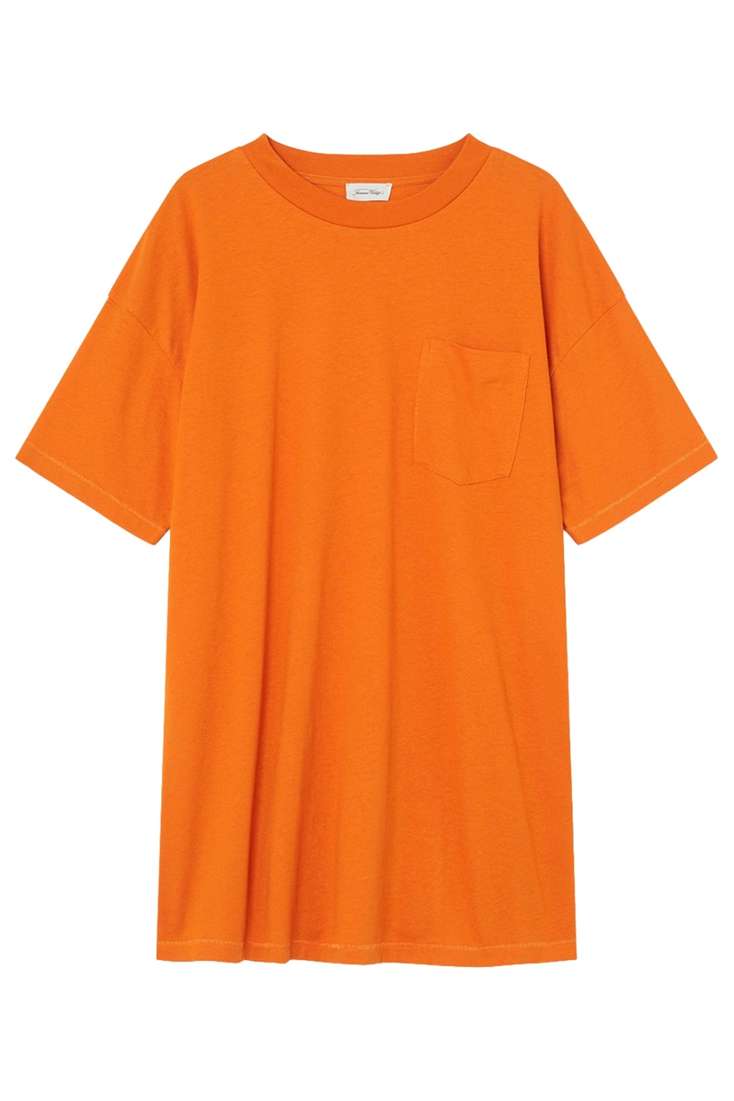 SHORT-SLEEVED CREW NECK T-SHIRT PUMPKIN 1