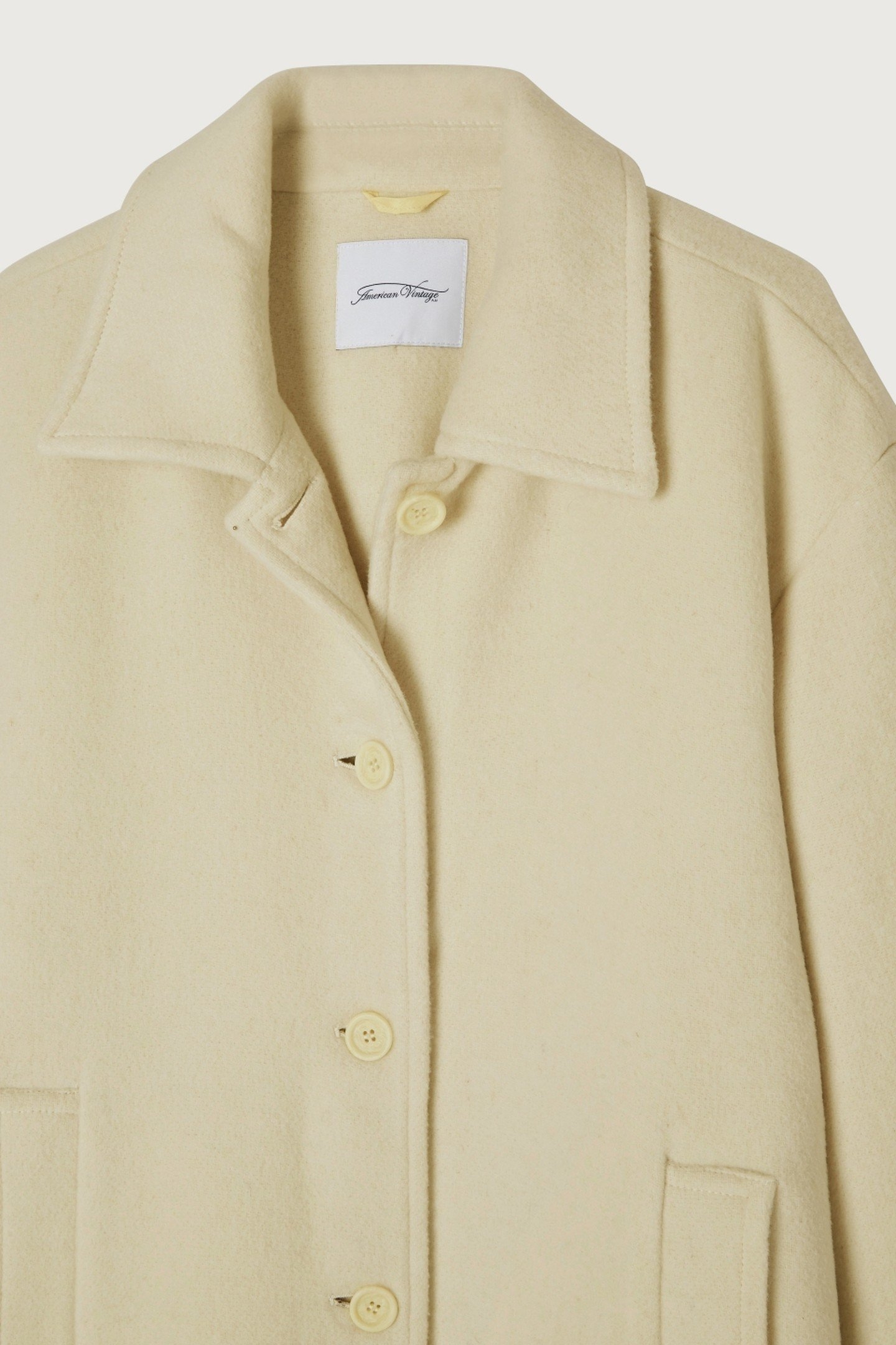 MID-LENGTH COAT WITH BUTTON-DOWN SHIRT COLLAR BOUDOIR 2