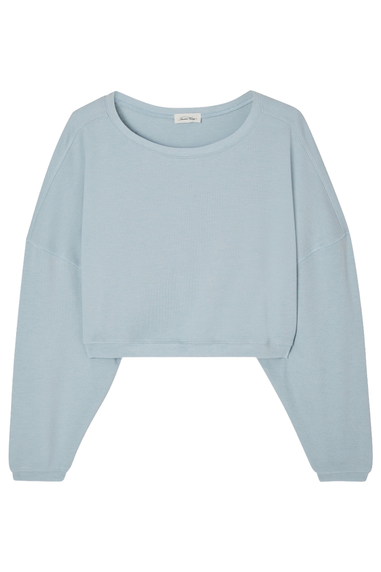 SHORT MID-LENGTH BOAT NECK SWEATSHIRT ARCTIC 1