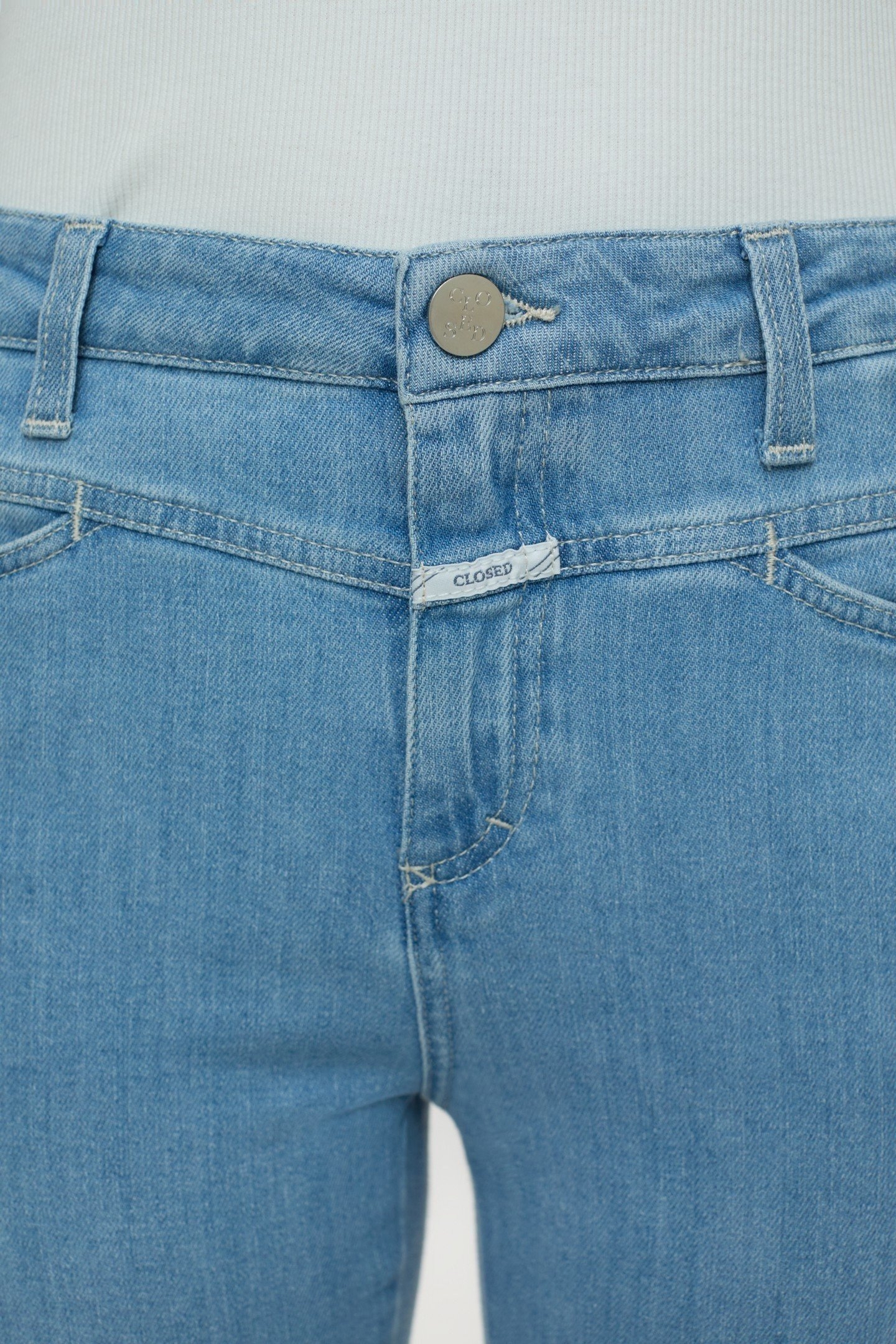 SKINNY PUSHER JEANS LIGHT BLUE 4