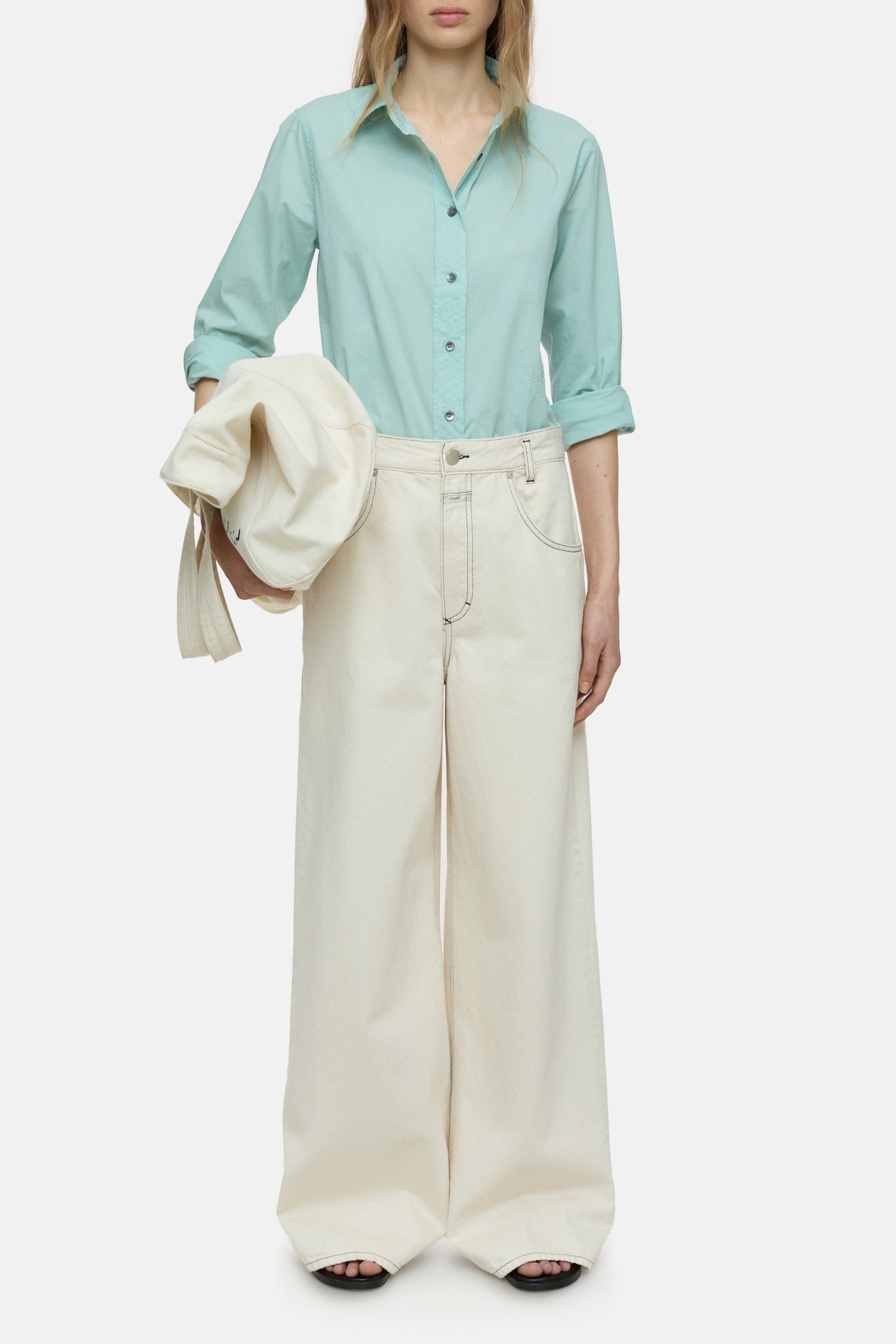 STRAIGHT FITTED SHIRT & BLOUSES AMALFI SEA 1