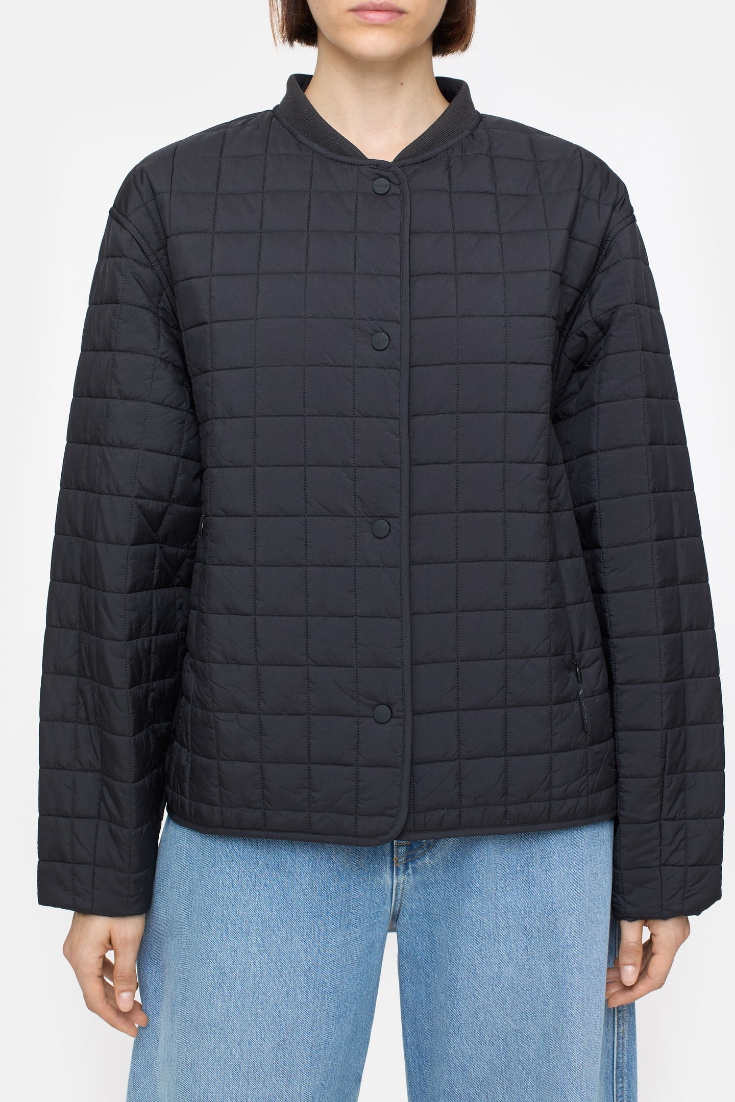 QUILTED JACKET BLACK 1