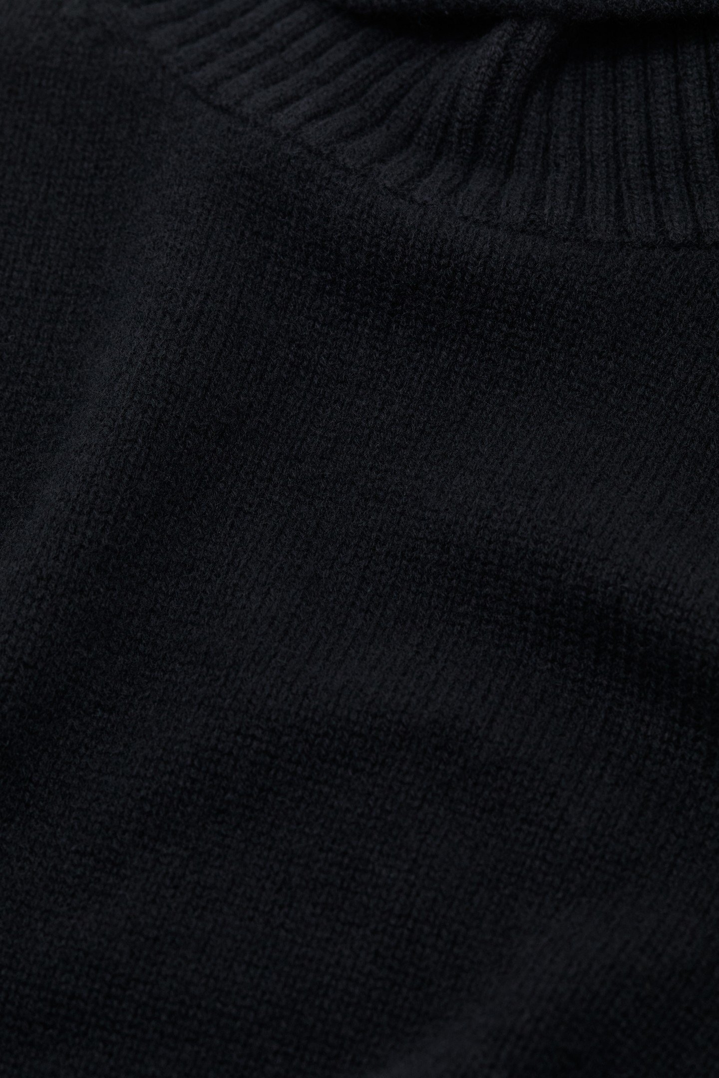 TURTLENECK JUMPER KNITS BLACK 5