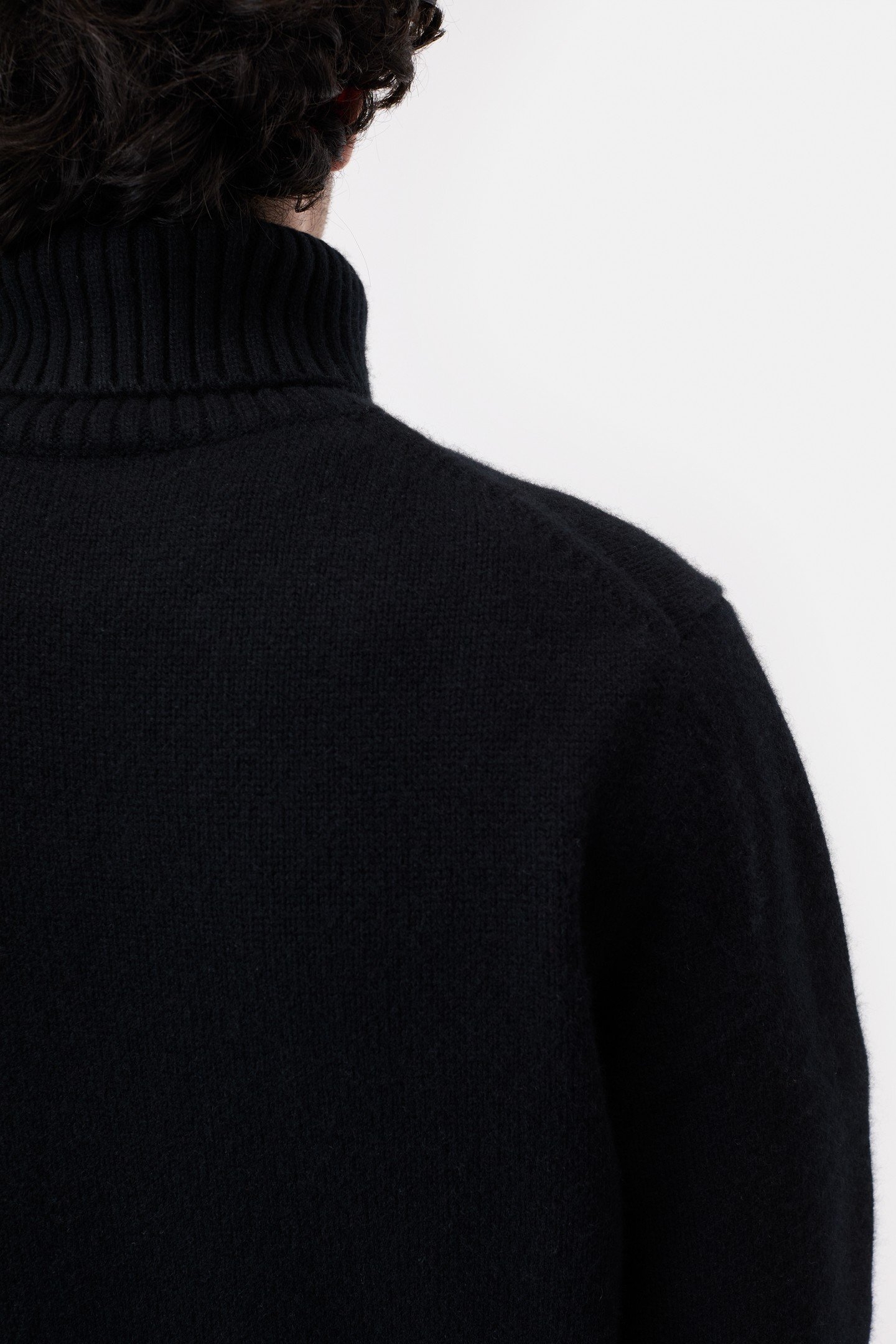 TURTLENECK JUMPER KNITS BLACK 4