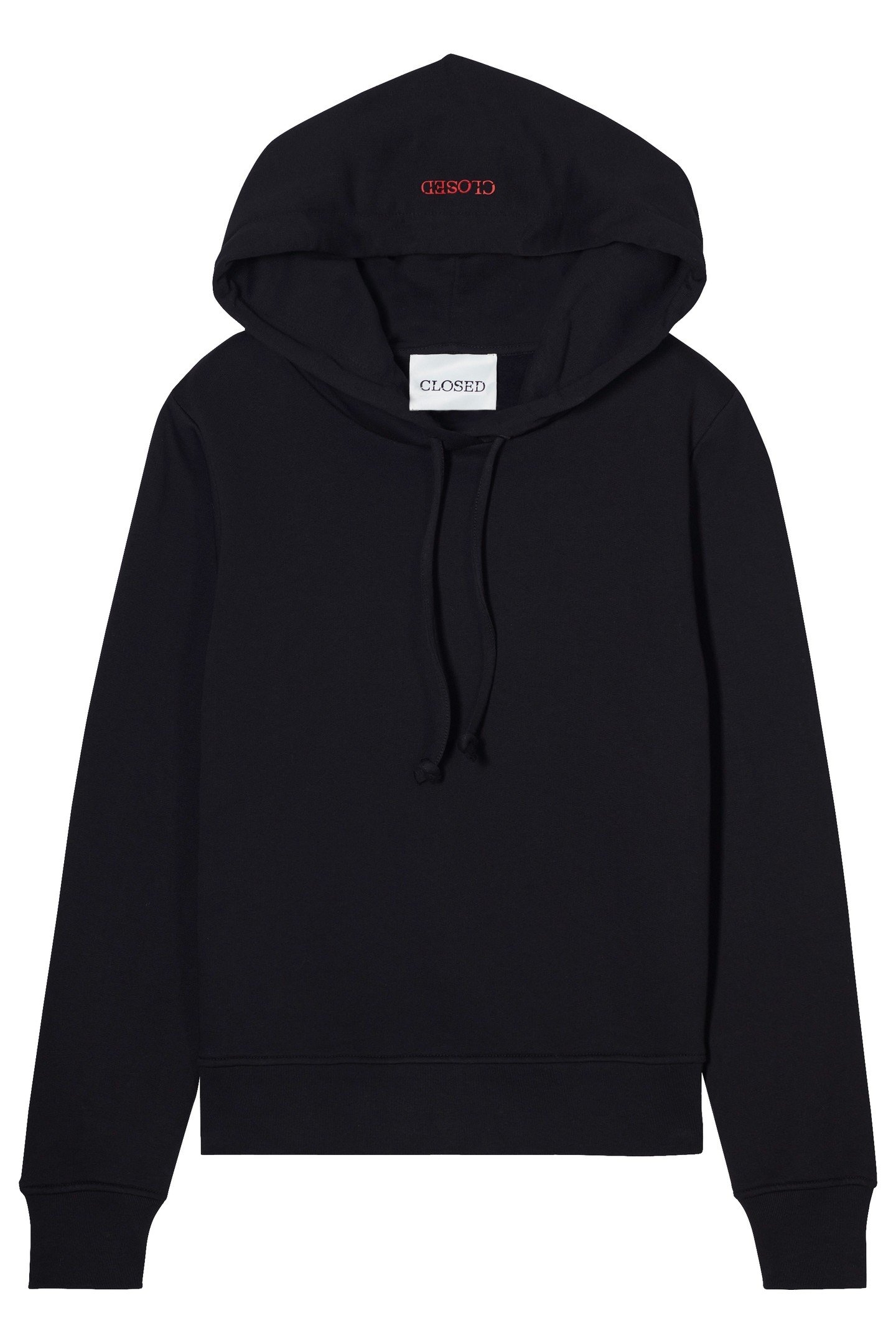 CROPPED HOODIE T-SHIRTS BLACK 3