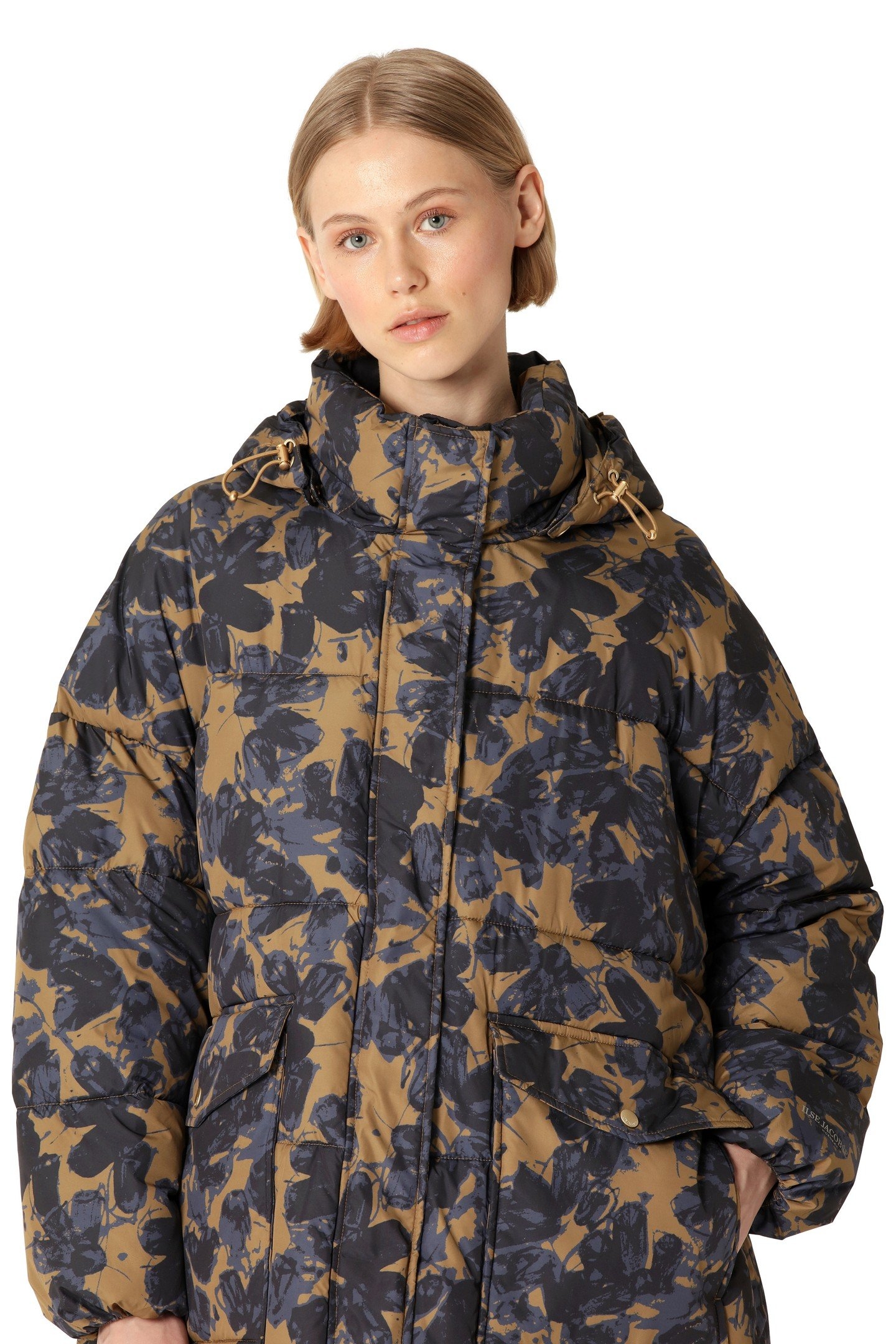 PEPPY06P PADDED JACKETS BEIGE BUTTERFLY 4