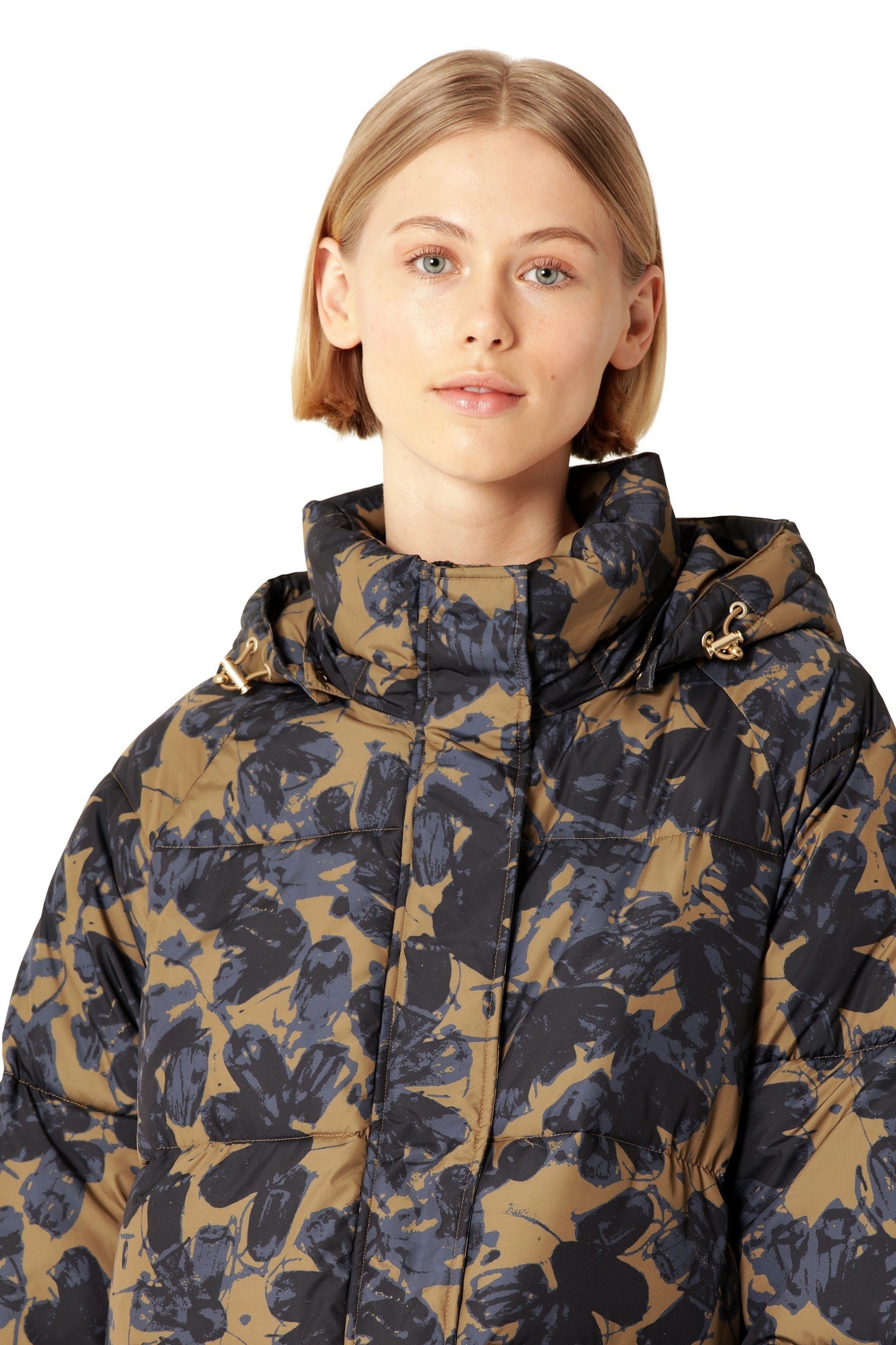 PEPPY07P PADDED JACKETS BEIGE BUTTERFLY 3