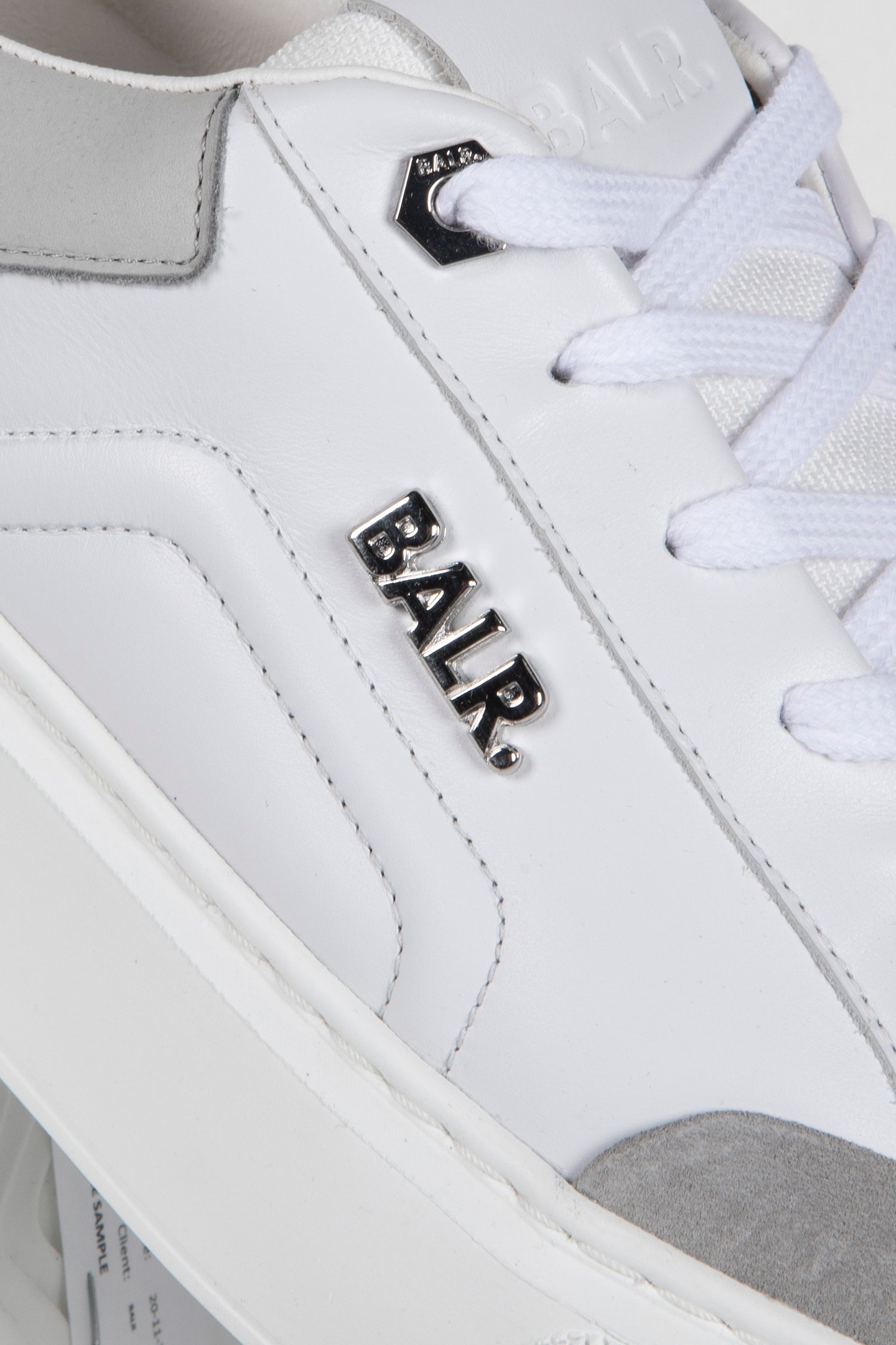 PHAT Q SNEAKERS WHITE/GREY 4